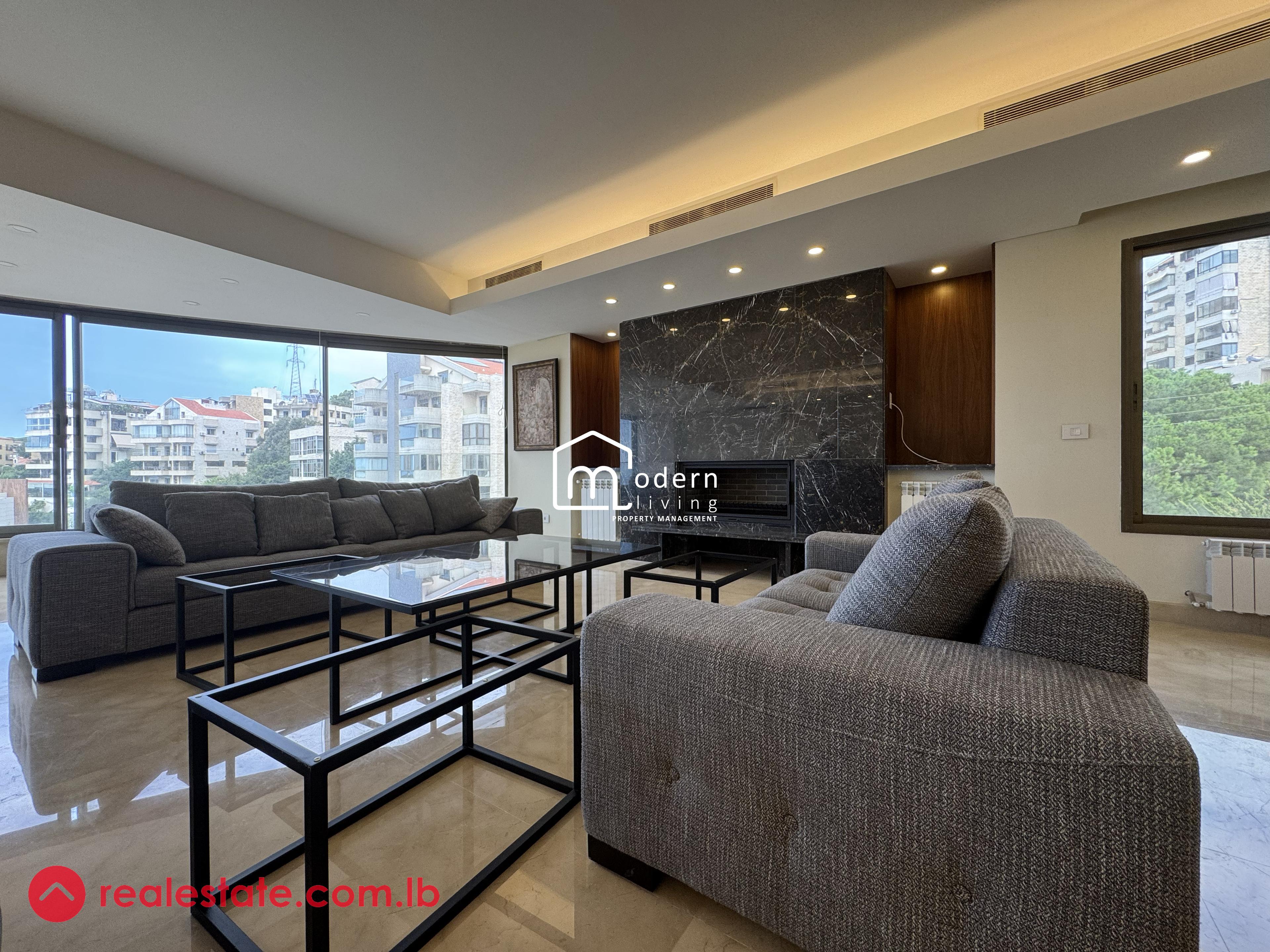 Panoramic View | Fully Furnished | Apartment with For Rent in Mtayleb