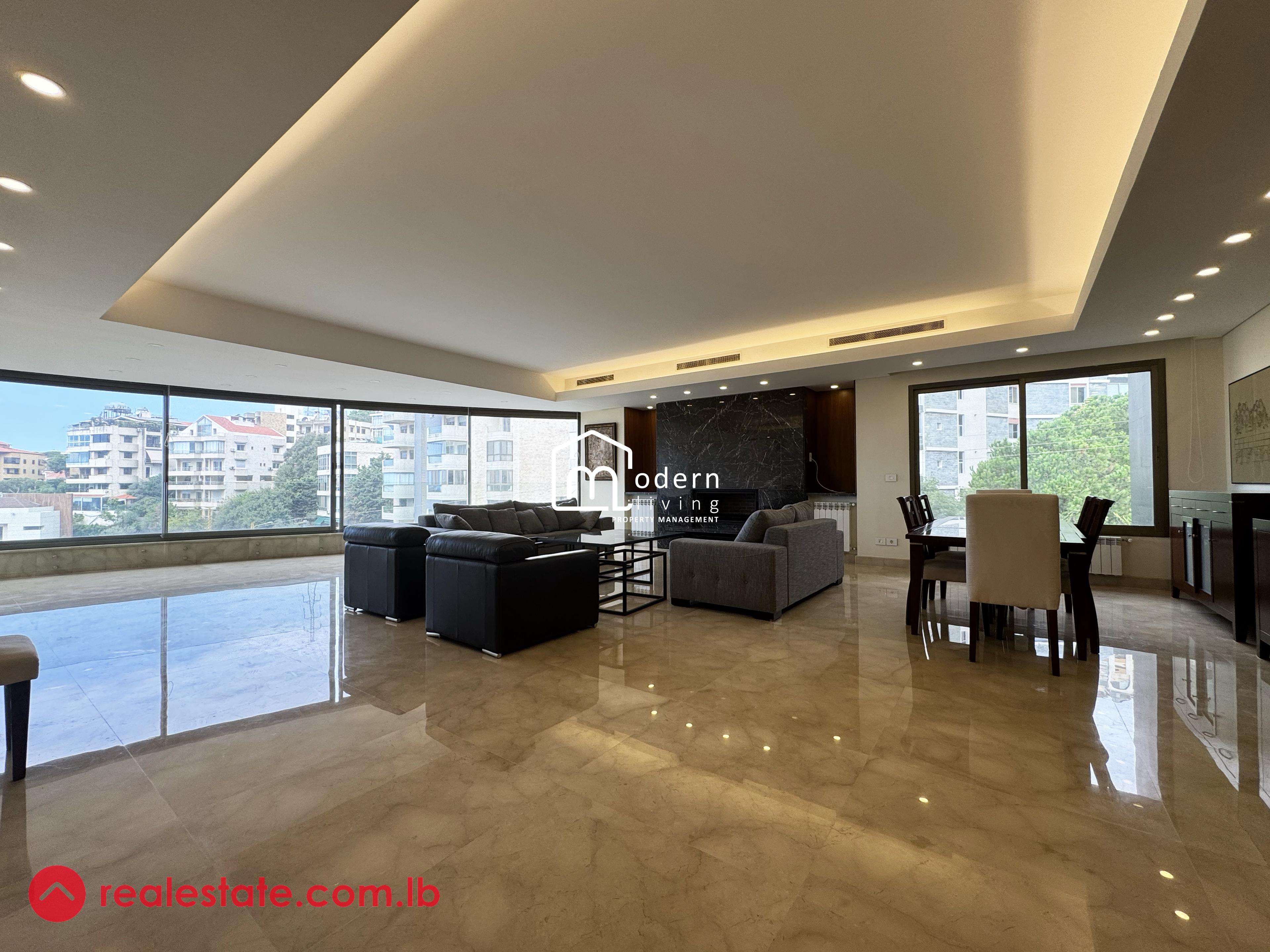 Panoramic View | Fully Furnished | Apartment with For Rent in Mtayleb
