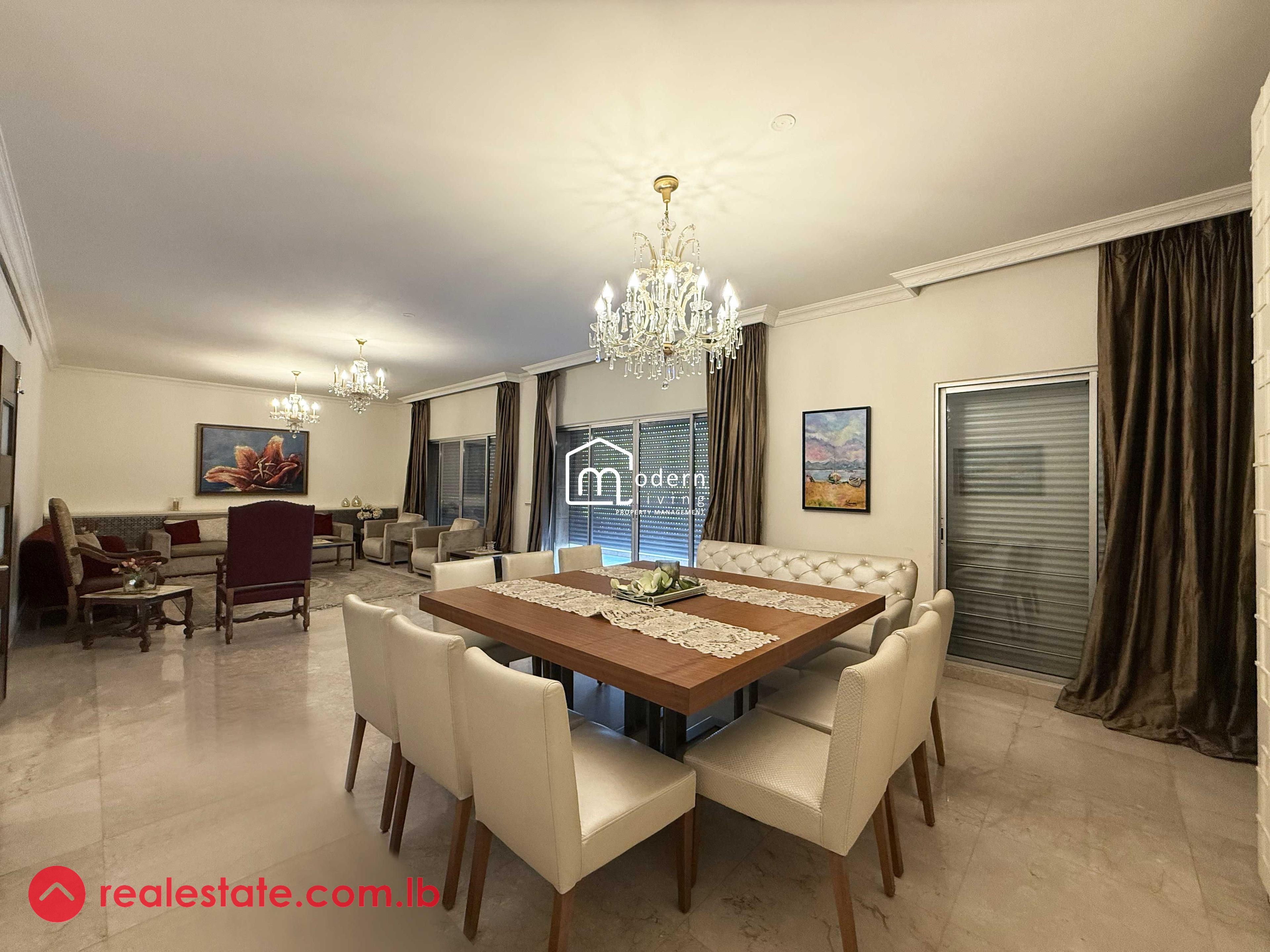 Furnished Apartment | 314 Sqm | For Rent in Kantari Minet El Hoson