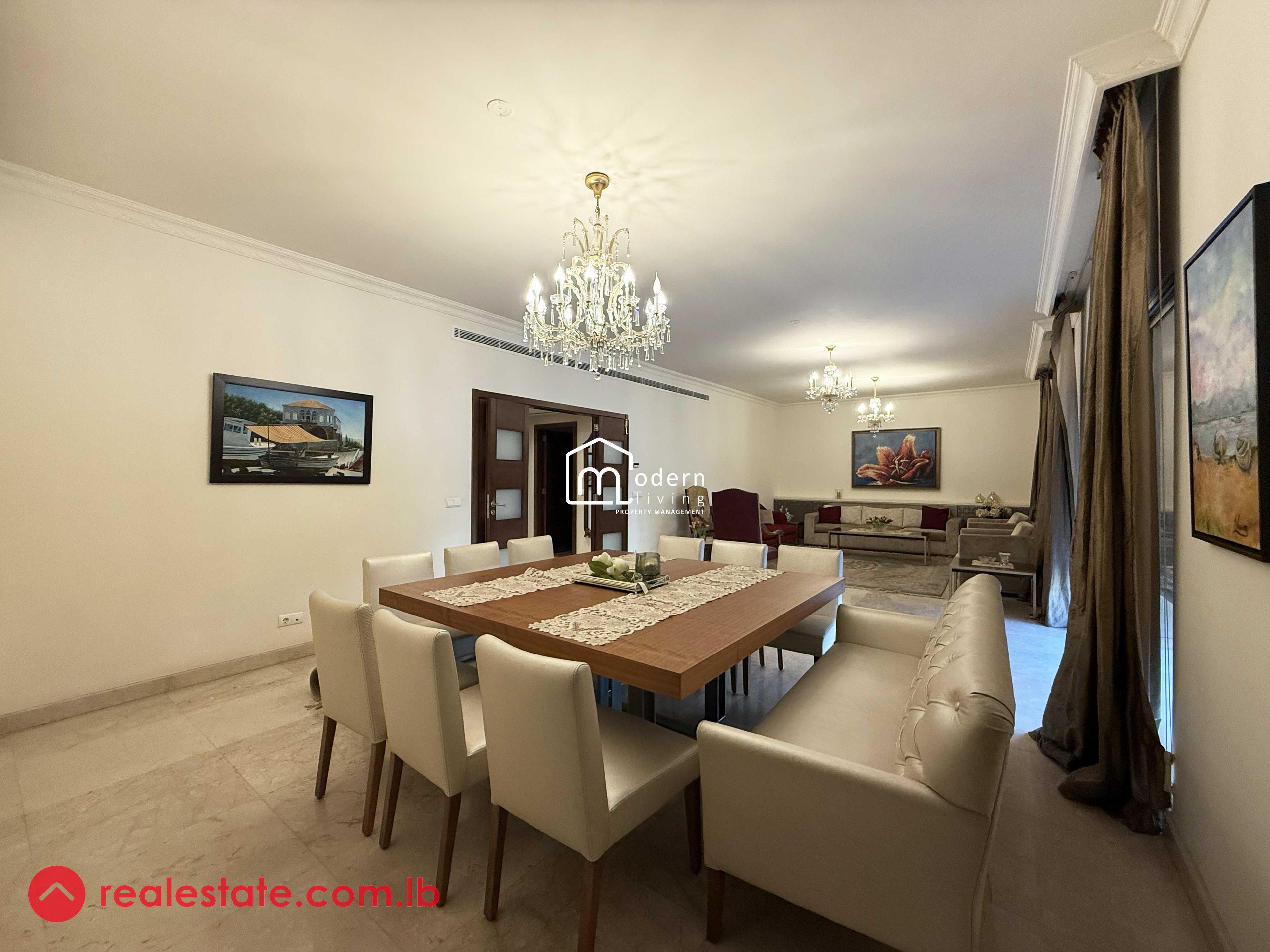 Furnished Apartment | 314 Sqm | For Rent in Kantari Minet El Hoson