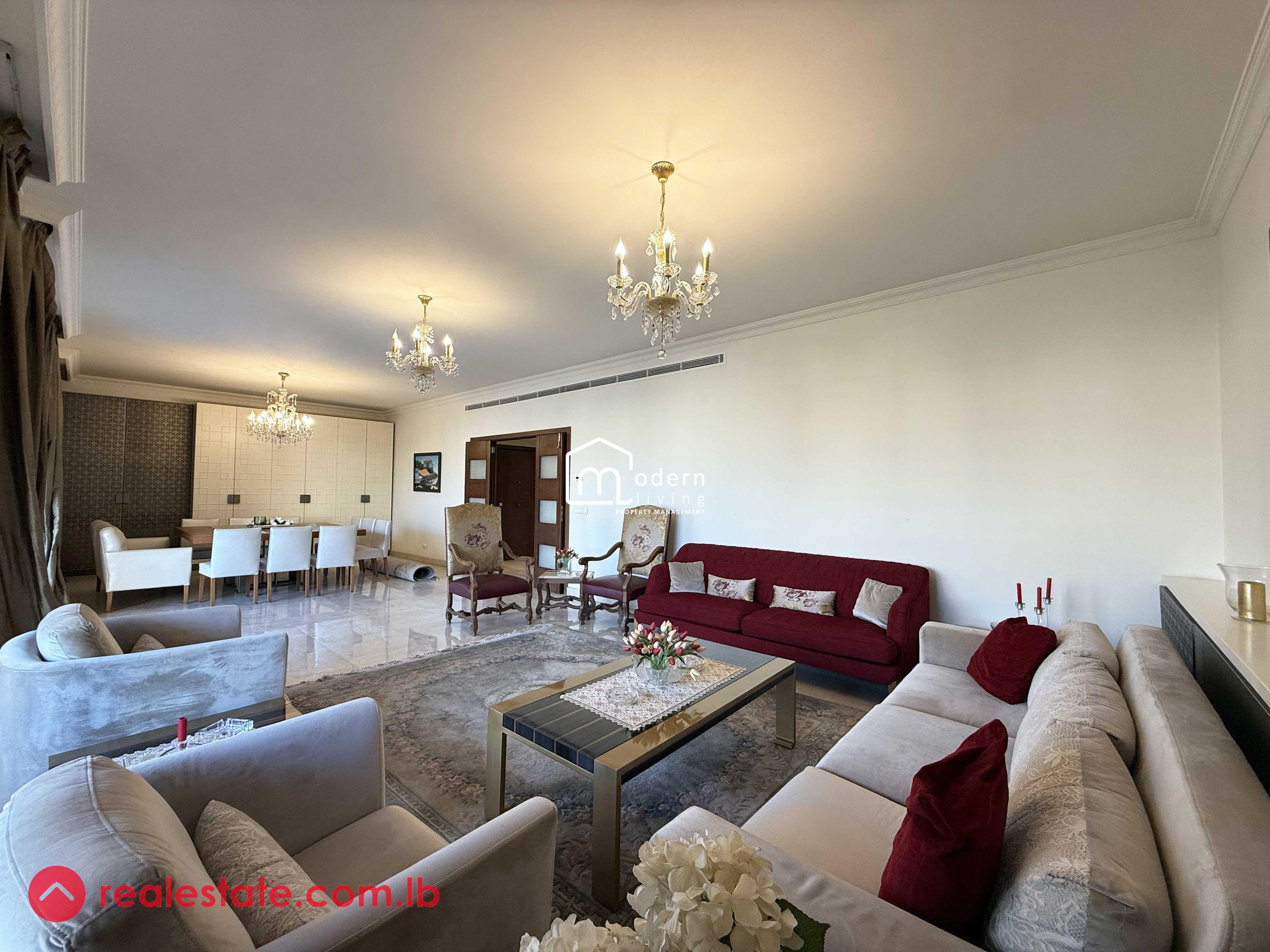 Furnished Apartment | 314 Sqm | For Rent in Kantari Minet El Hoson