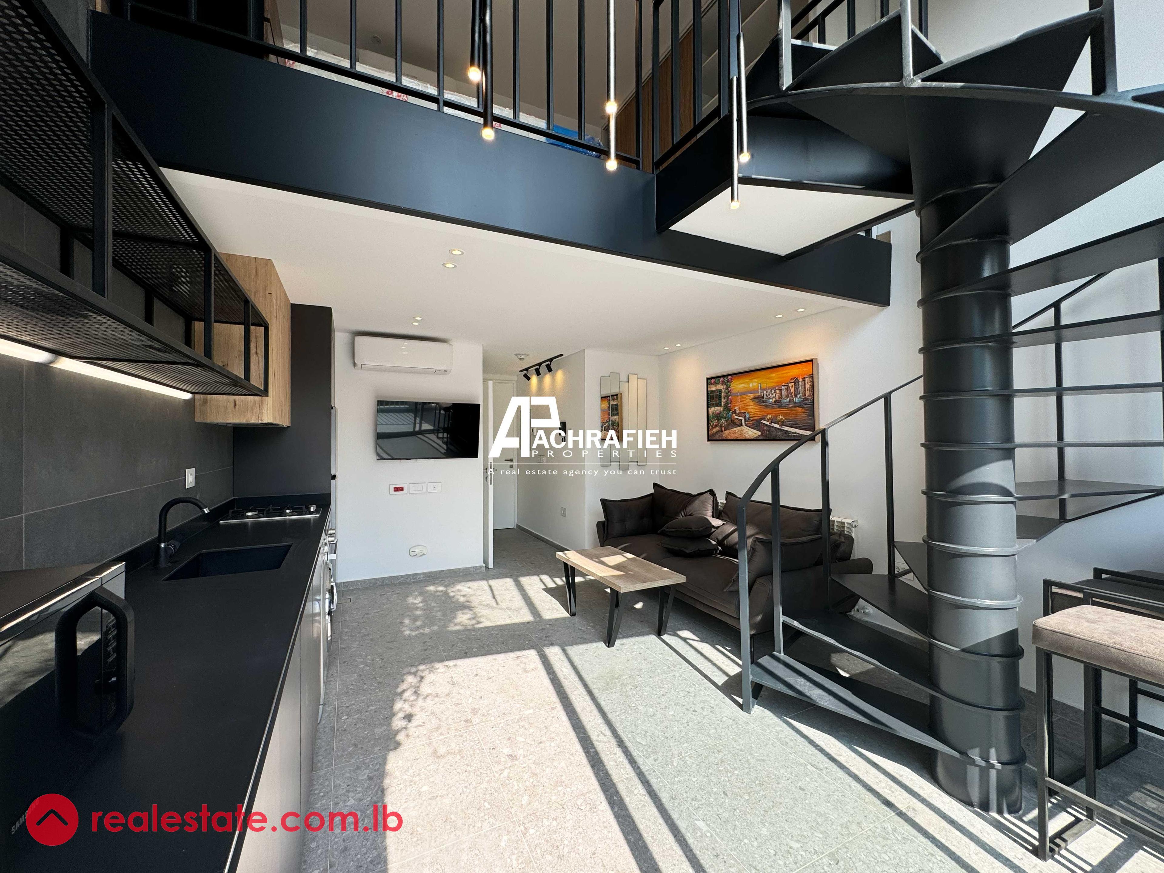 Fully Furnished | Loft For Rent In Achrafieh