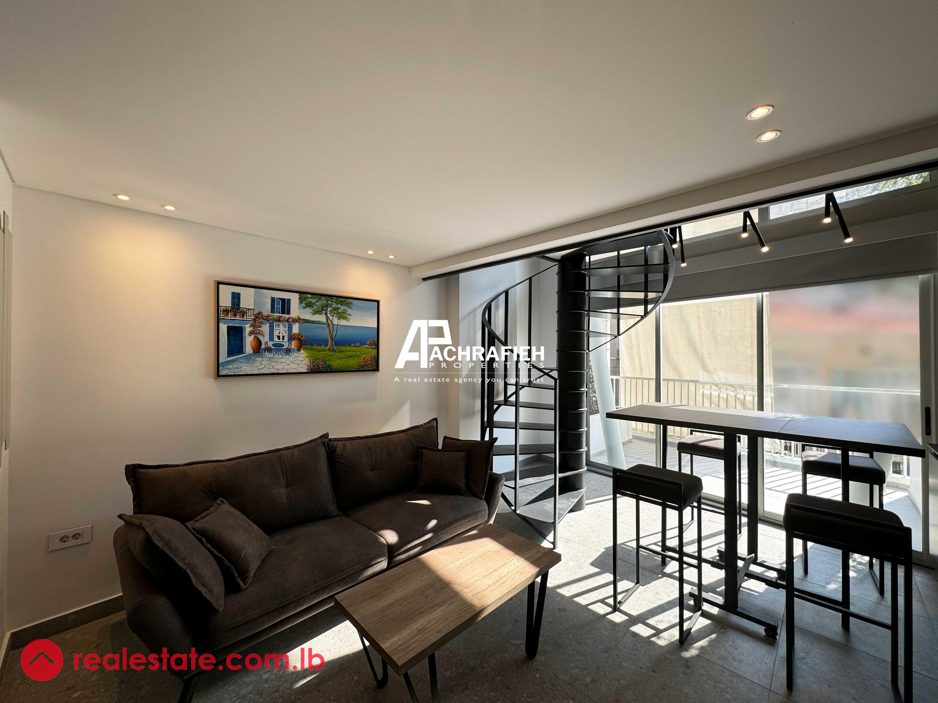 Fully Furnished | Loft For Rent In Achrafieh
