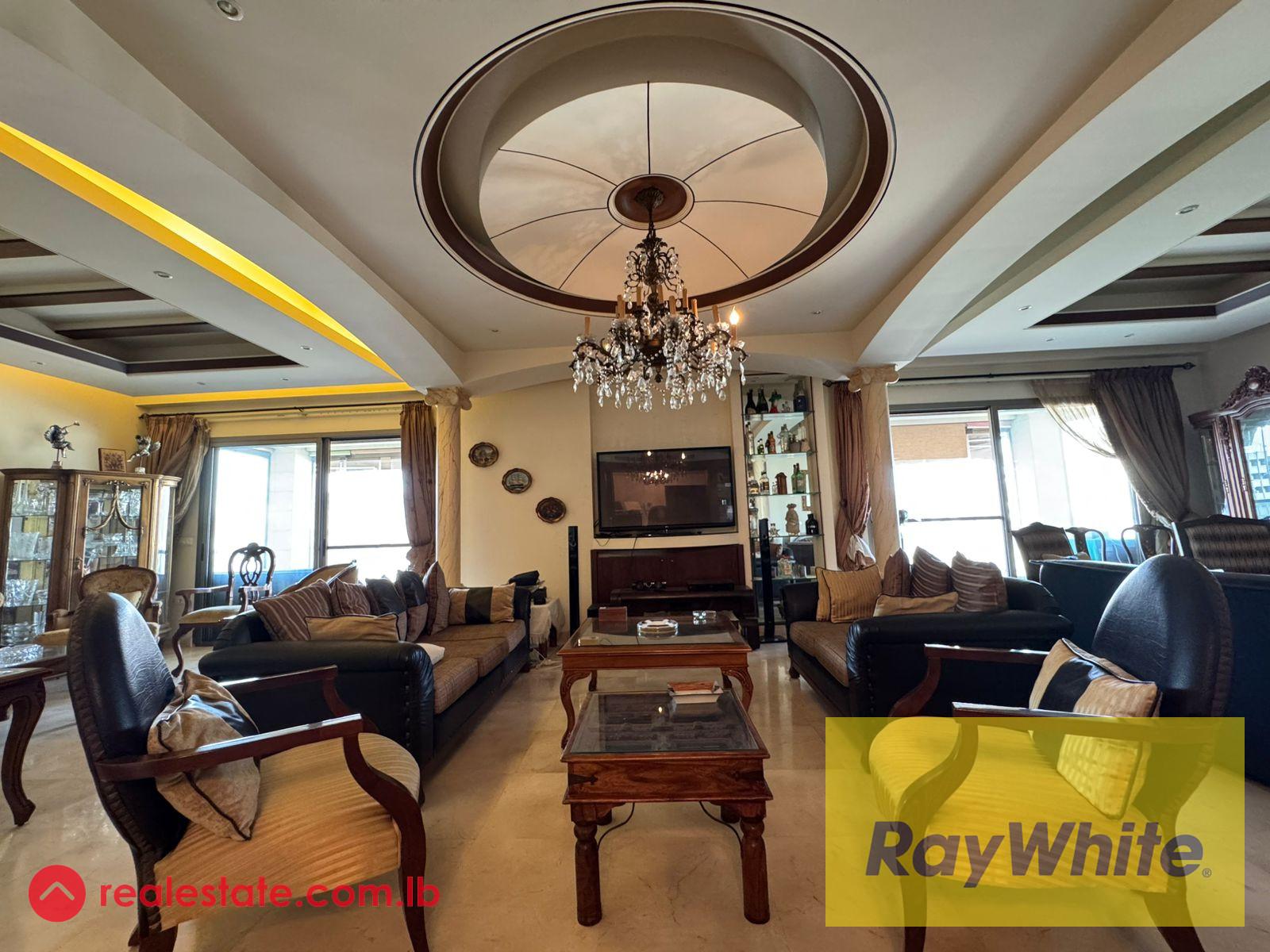 Furnished luxury apartment in Jal el Dib for sale