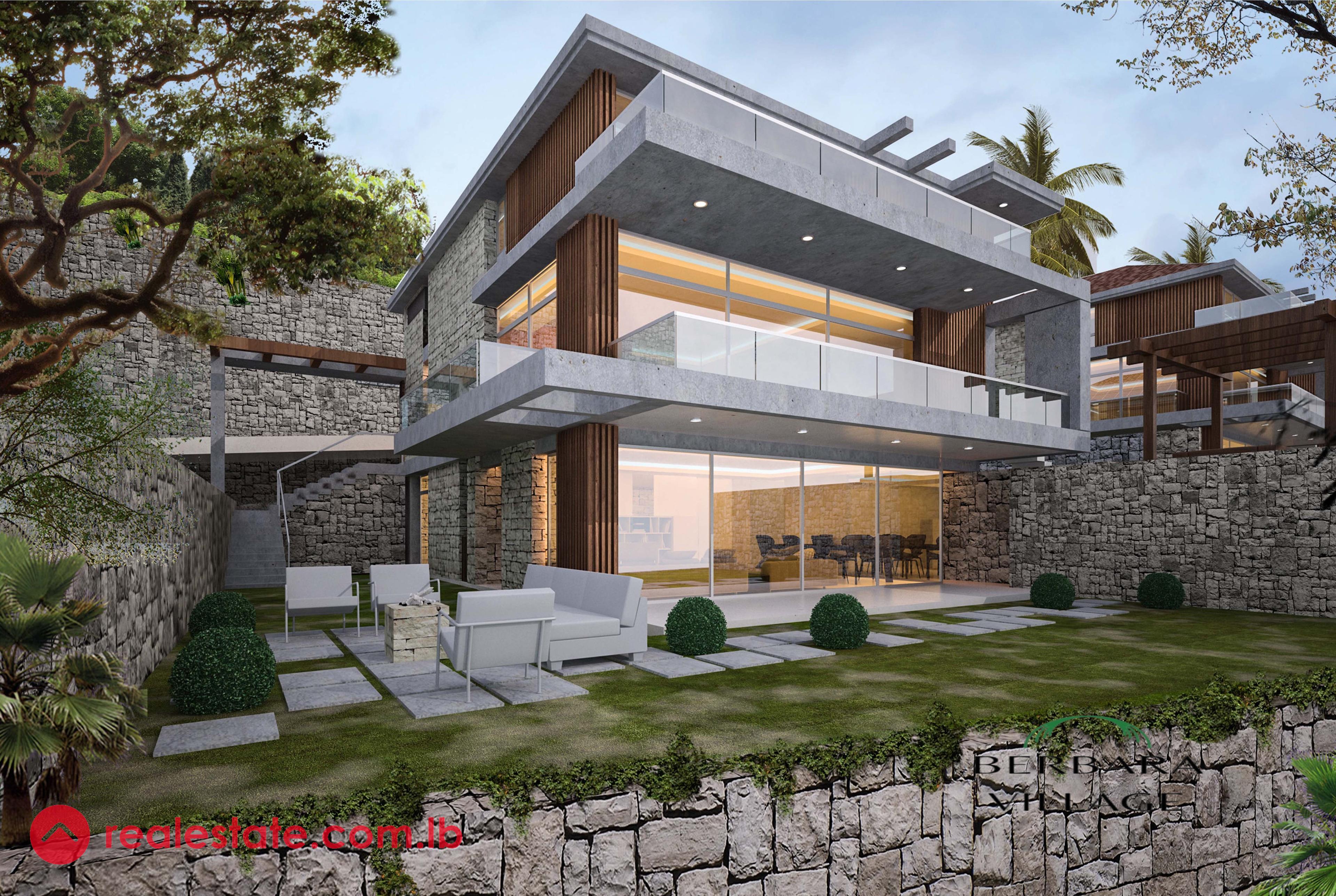 Luxury Garden Villa with Private Garden | Gated Community in Berbara, Jbeil – 6-Year Payment Plan