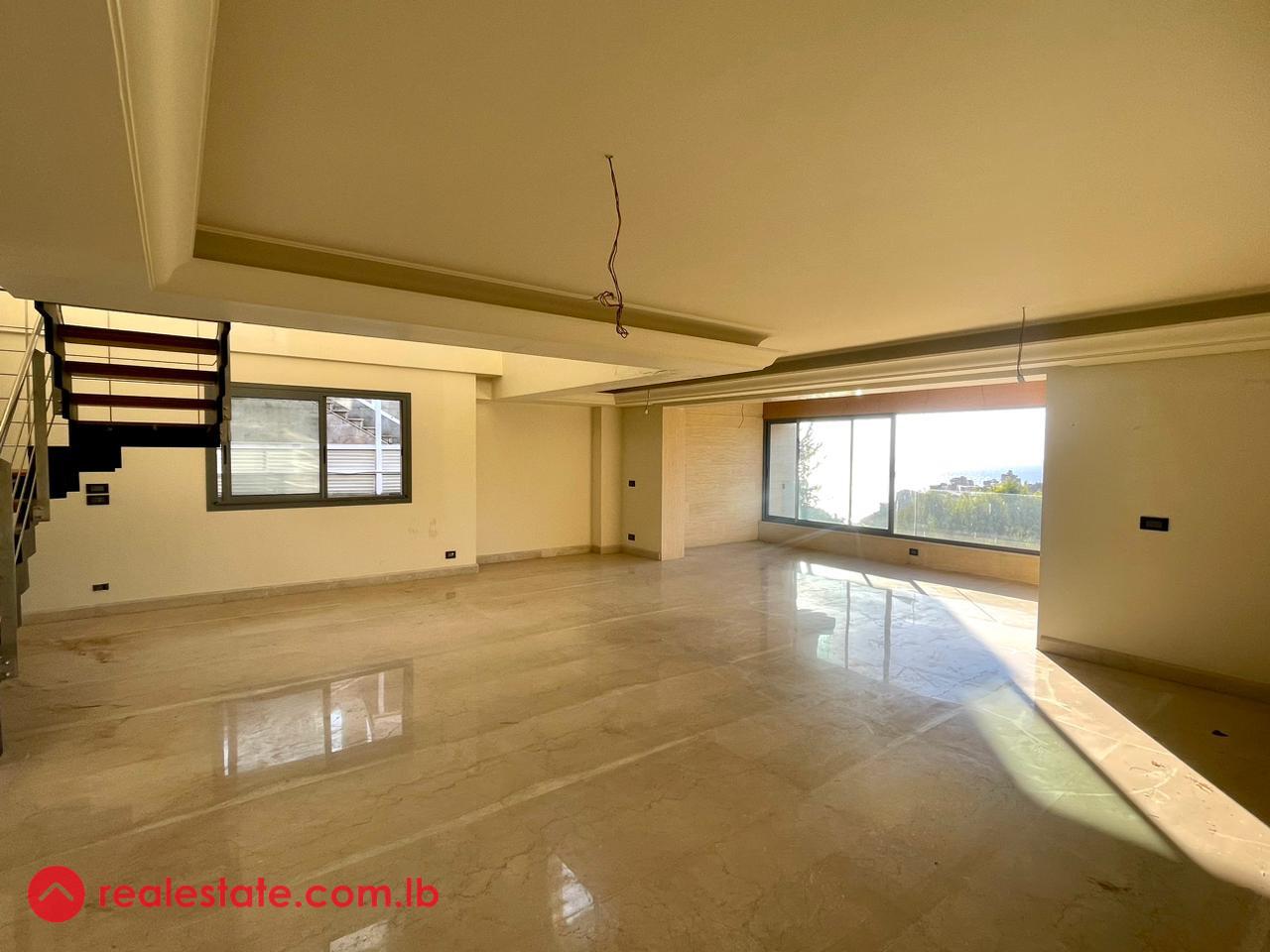 Duplex in Kfar Hbab, Keserwan with an Amazing View