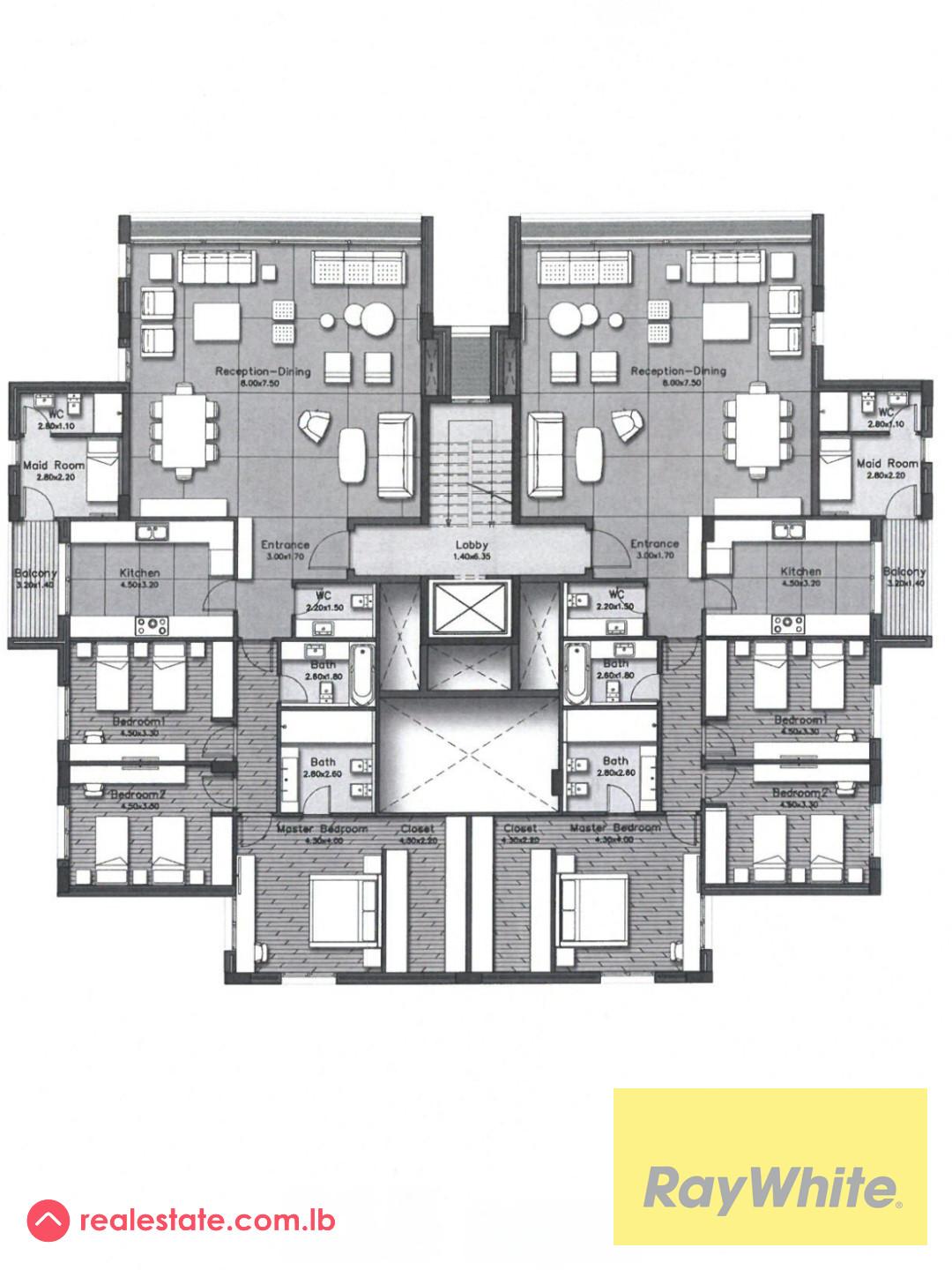 Apartment With Garden For Sale -Prime El Biyada |Under-Construction|