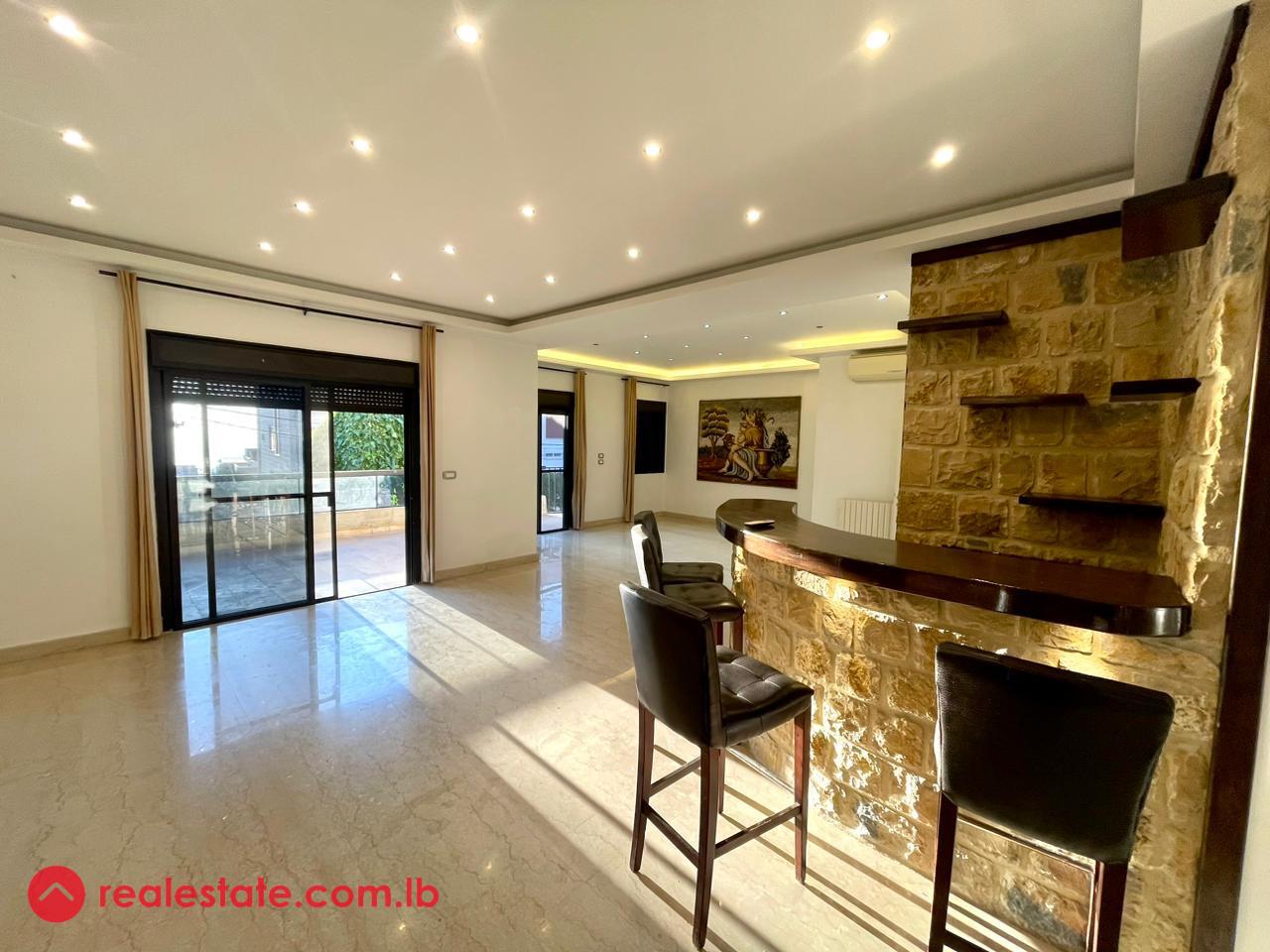 Apartment FOR SALE/ RENT in Kfarhbab + 700 SQM Terrace/ Garden