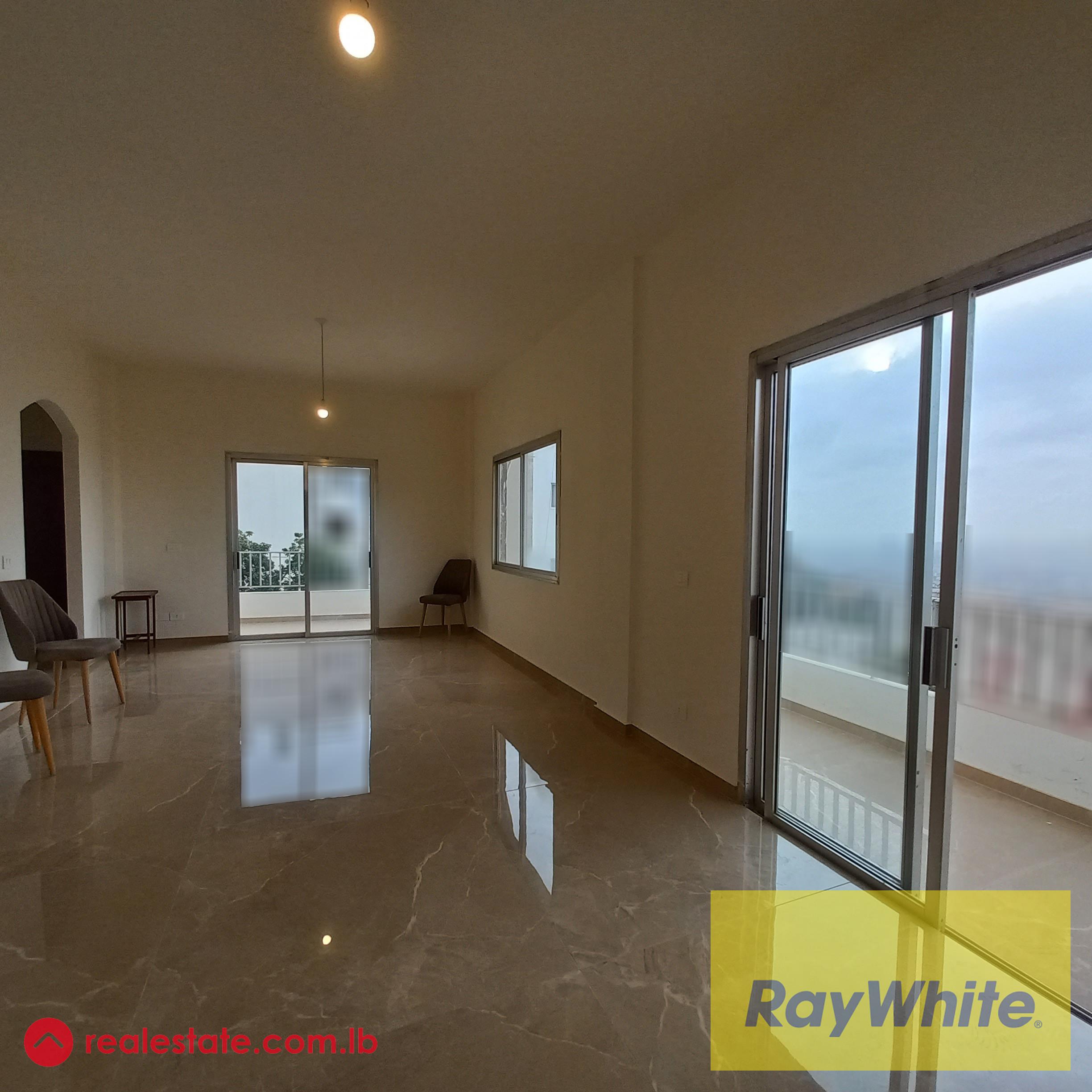 Renovated Apartment on a hill in Bqenneya for sale
