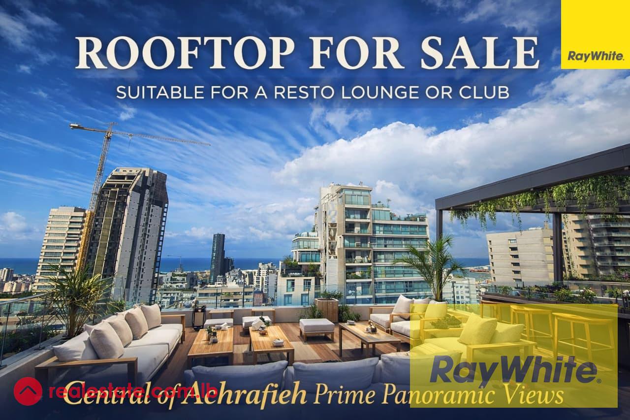Rooftop Resto Lounge For sale| Central Achrafieh