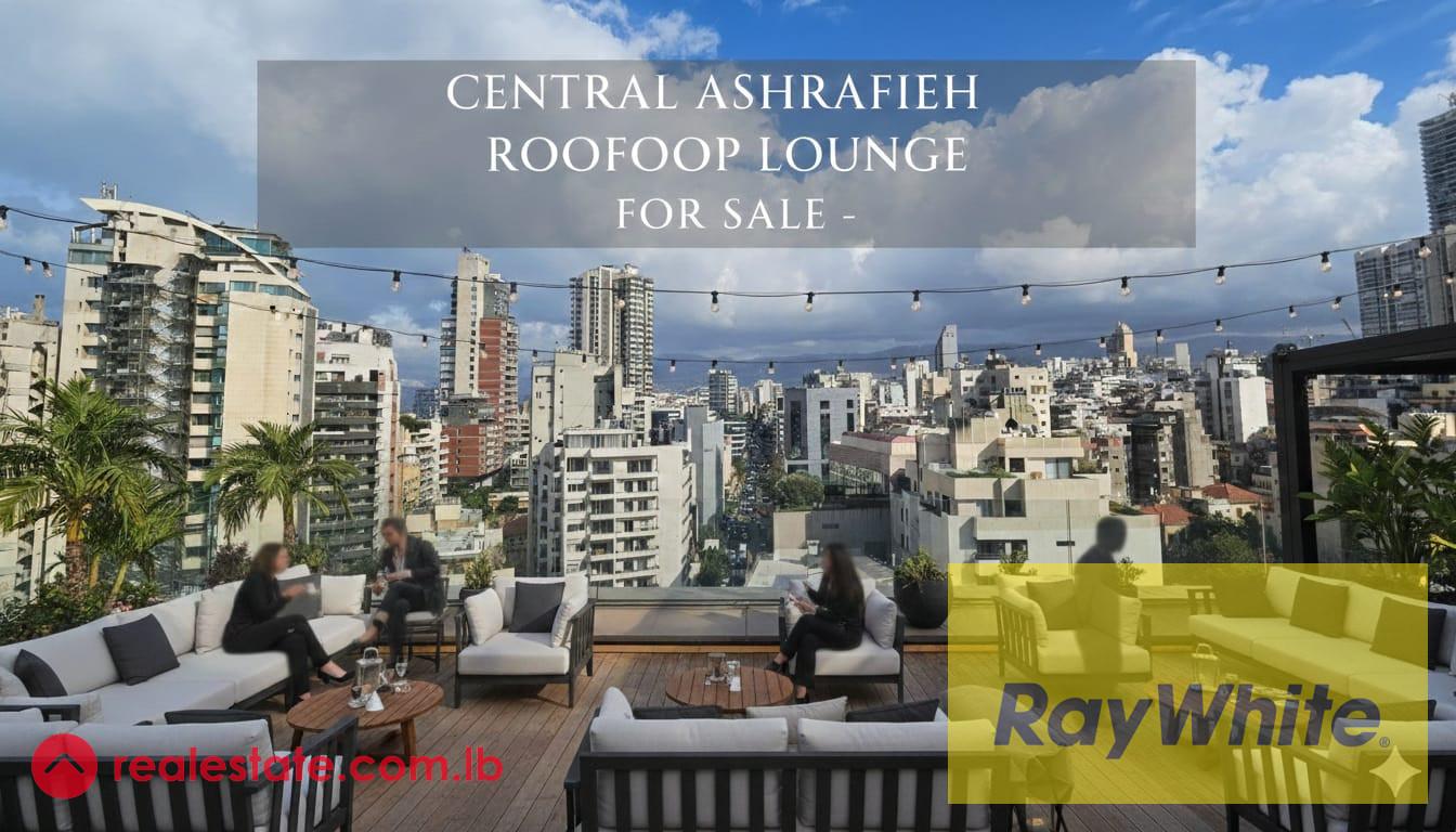 Rooftop Resto Lounge For sale| Central Achrafieh