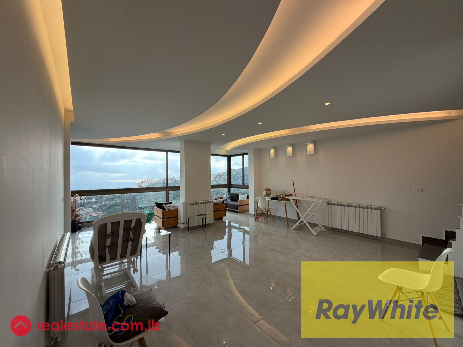 Luxury Renovated Duplex w/ Terrace For Sale in Zaraoun