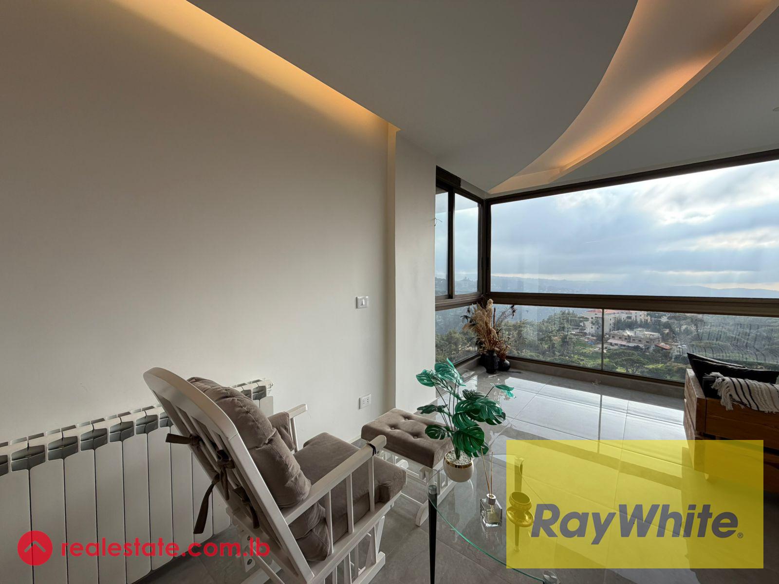 Luxury Renovated Duplex w/ Terrace For Sale in Zaraoun