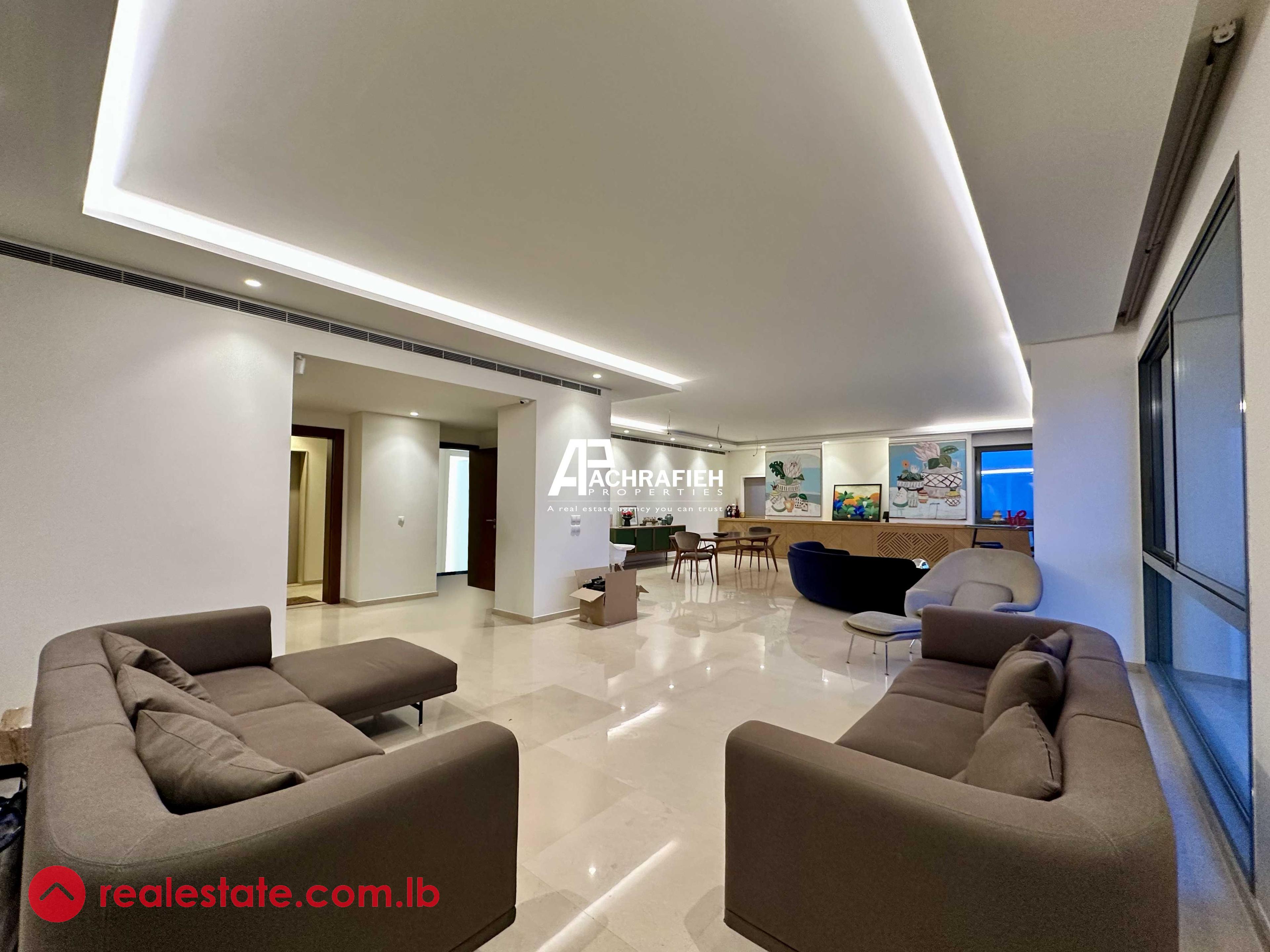Golden Area | High Floor | Apartment for Rent in Achrafieh