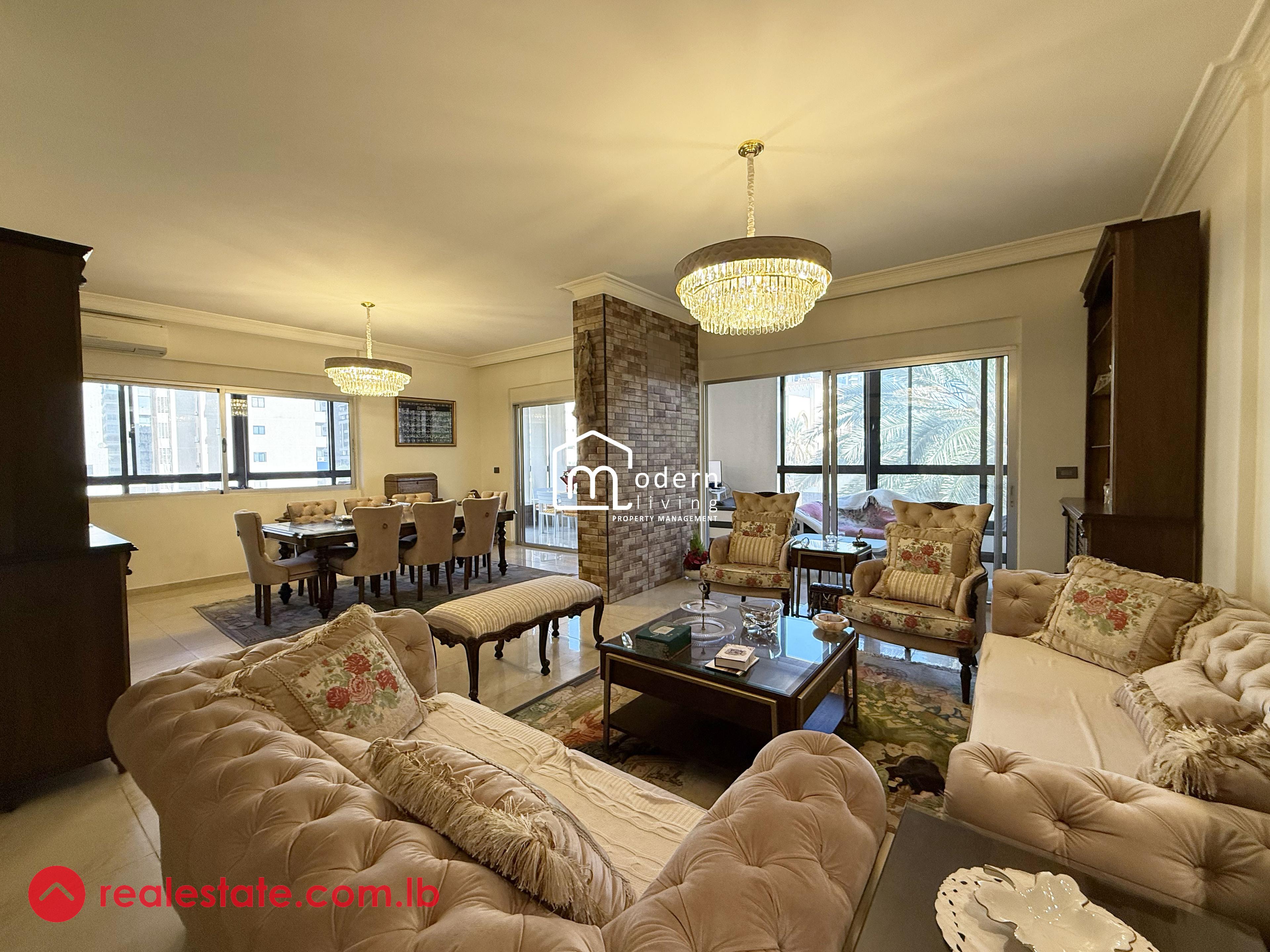 Sea View | Furnished Apartment For Sale in Ramlet El Bayda