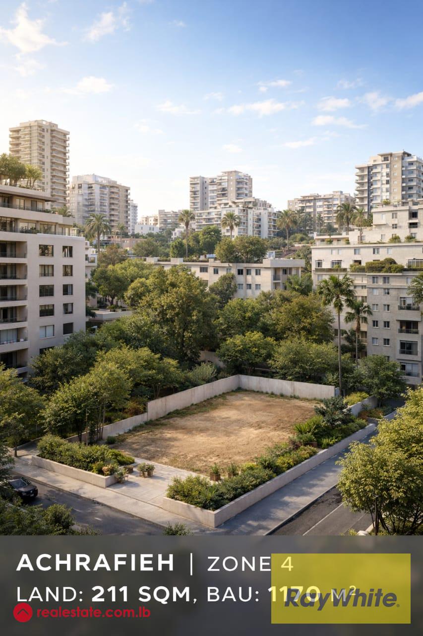 Land for Sale – Achrafieh (Zone 4)