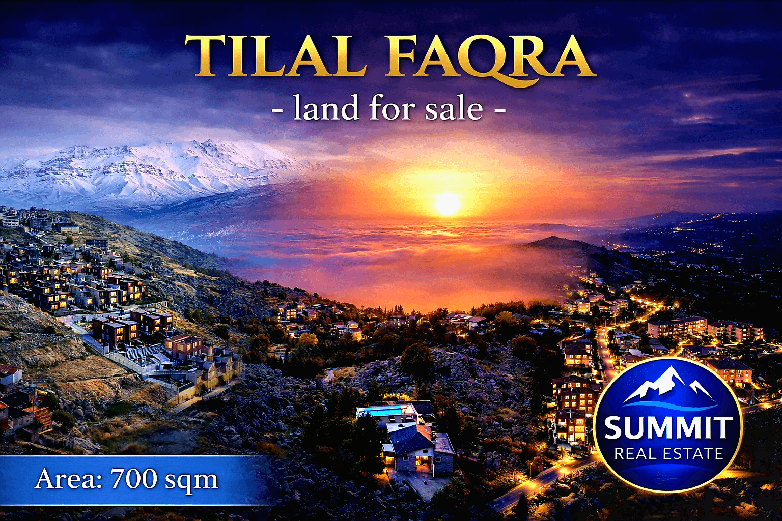 🏔 Ultra-Prime Land For Sale | Limited availability Area–Tilal Faqra |