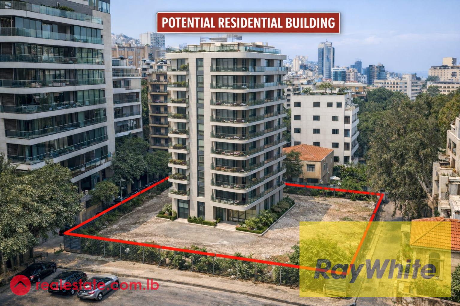 Prime Land for Sale in Achrafieh (Zone 3)