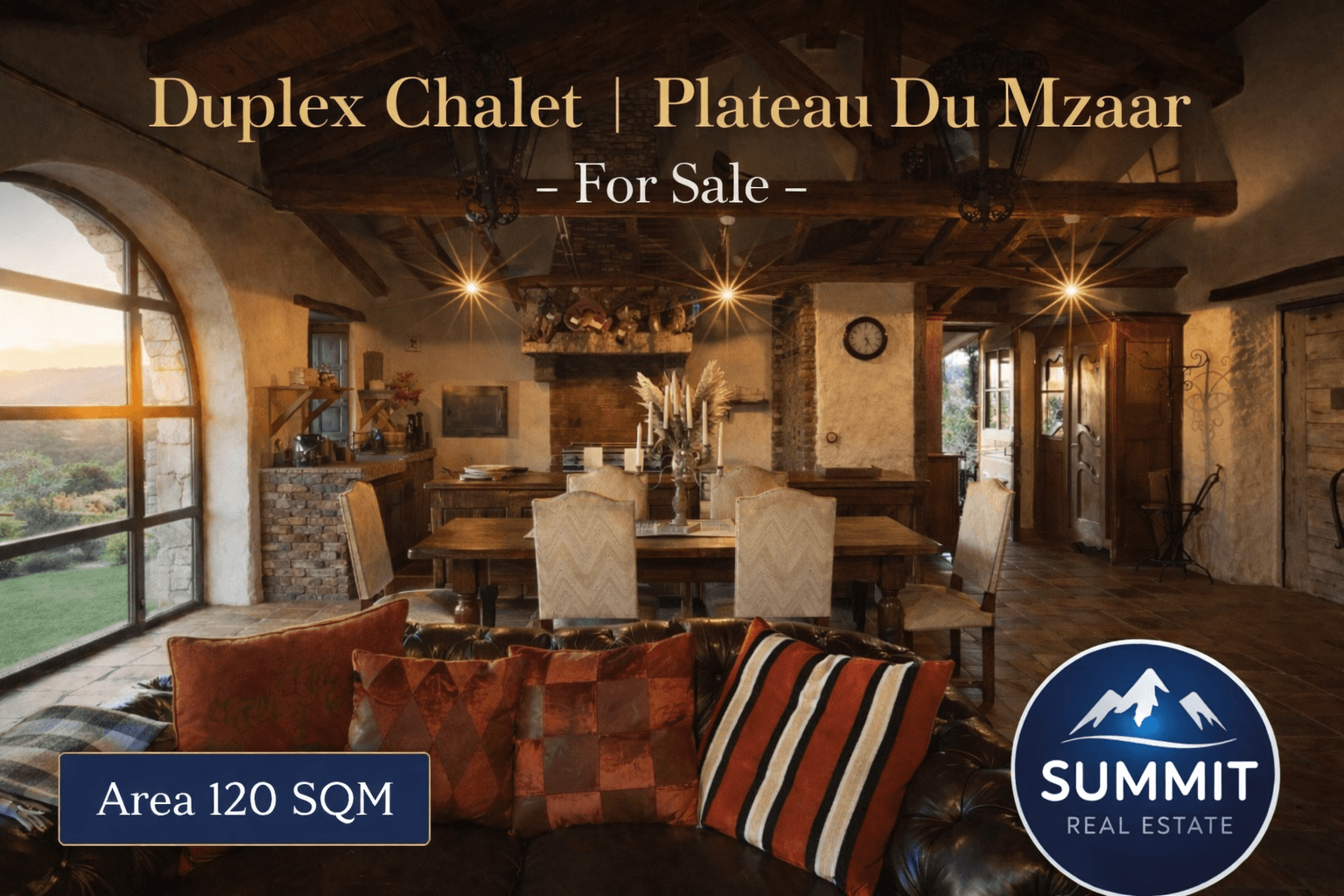 Chalet with Garden | Les Plateaux – Near Mzaar 3S | Ouyoun siman