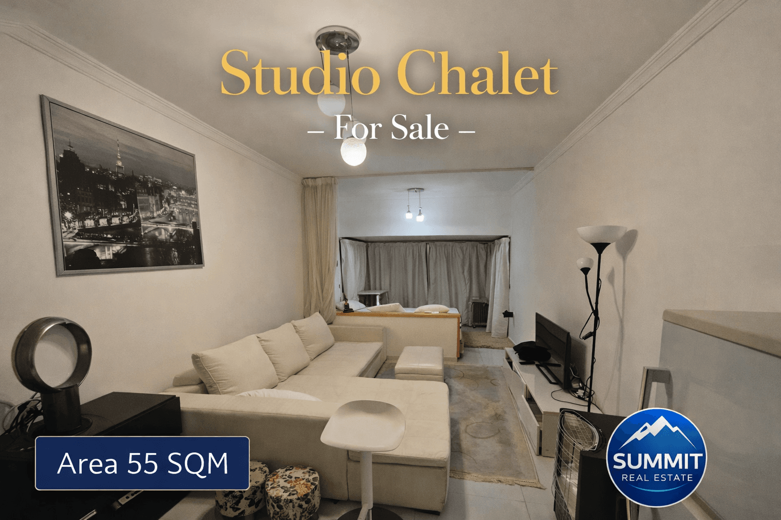 Furnished Studio Chalet for Sale | Faraya Village