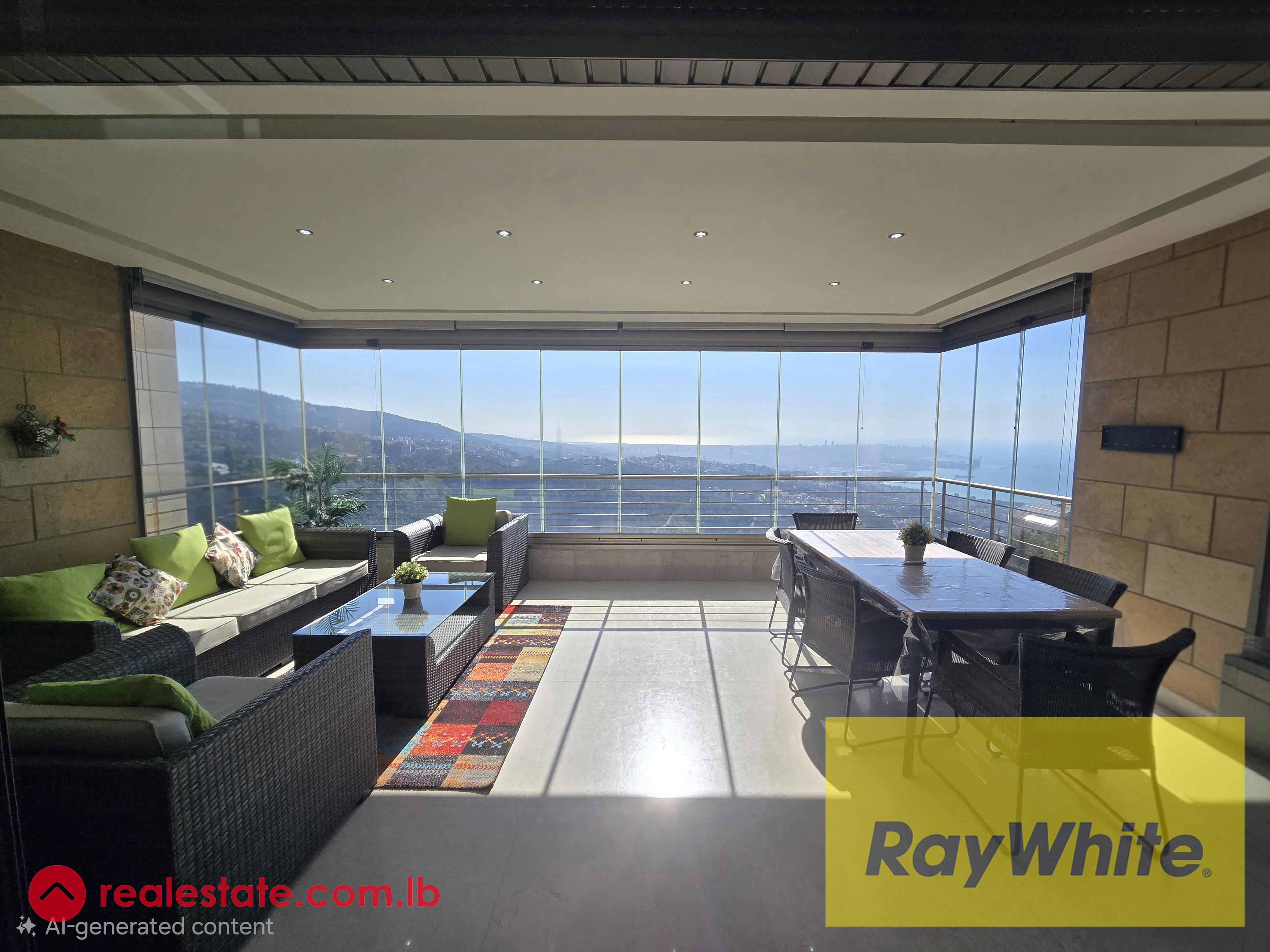 Exclusive - Apartment for Sale in Rabweh | Panoramic Sea View