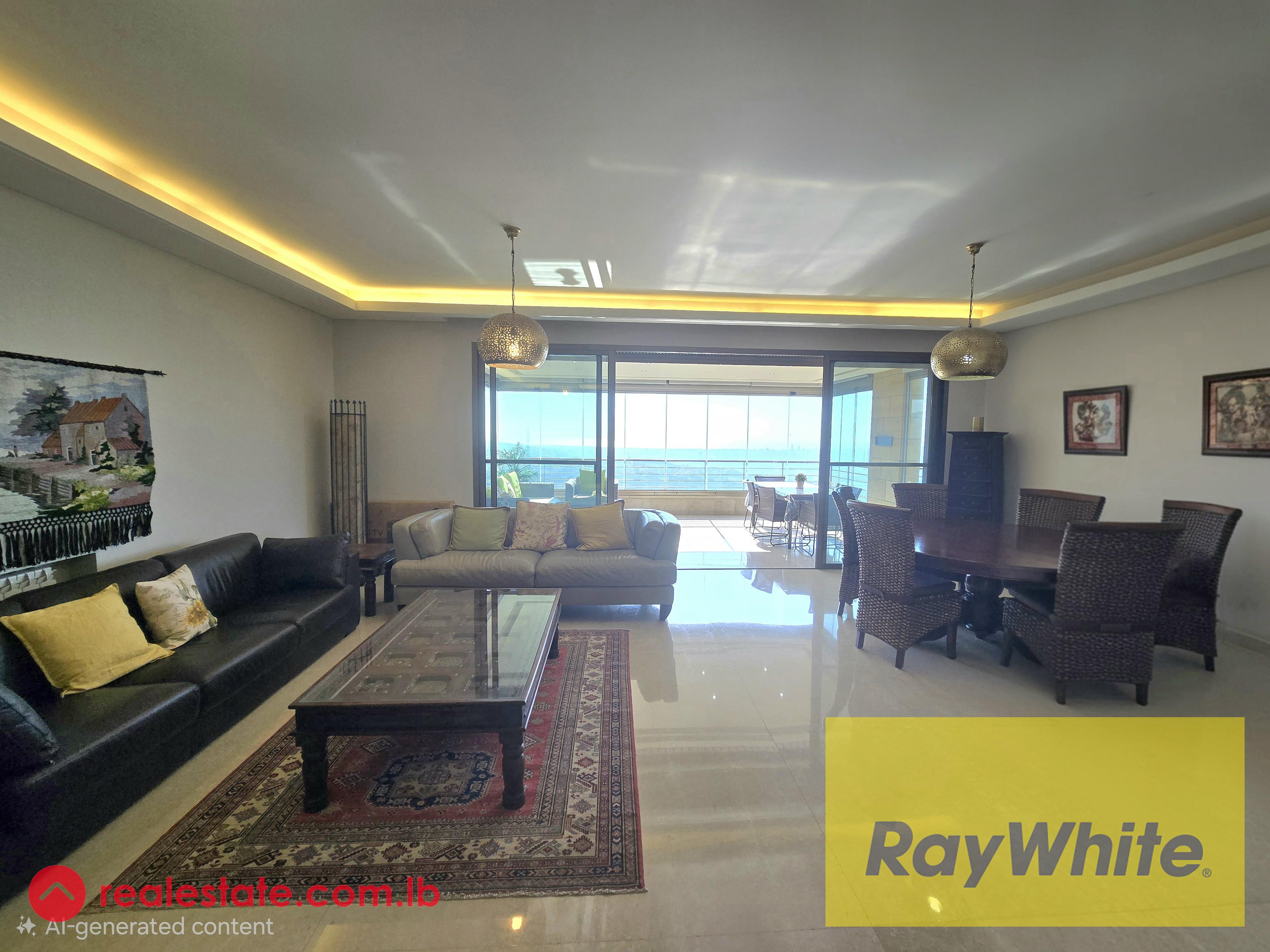 Exclusive - Apartment for Sale in Rabweh | Panoramic Sea View