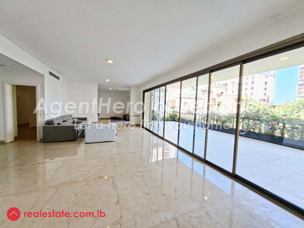 Spacious & Furnished Apt. | Huge Terrace | Prime Location