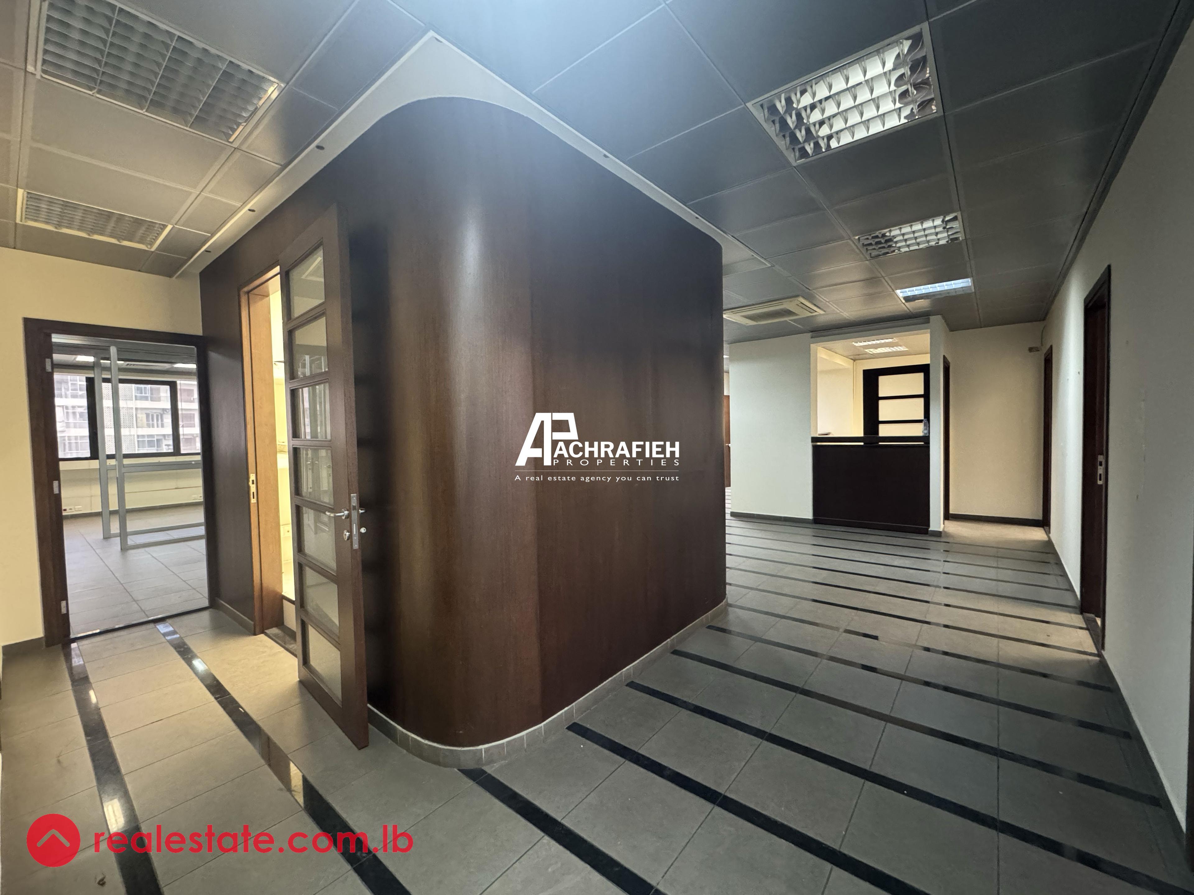 300 Sqm | Office For Rent in Achrafieh