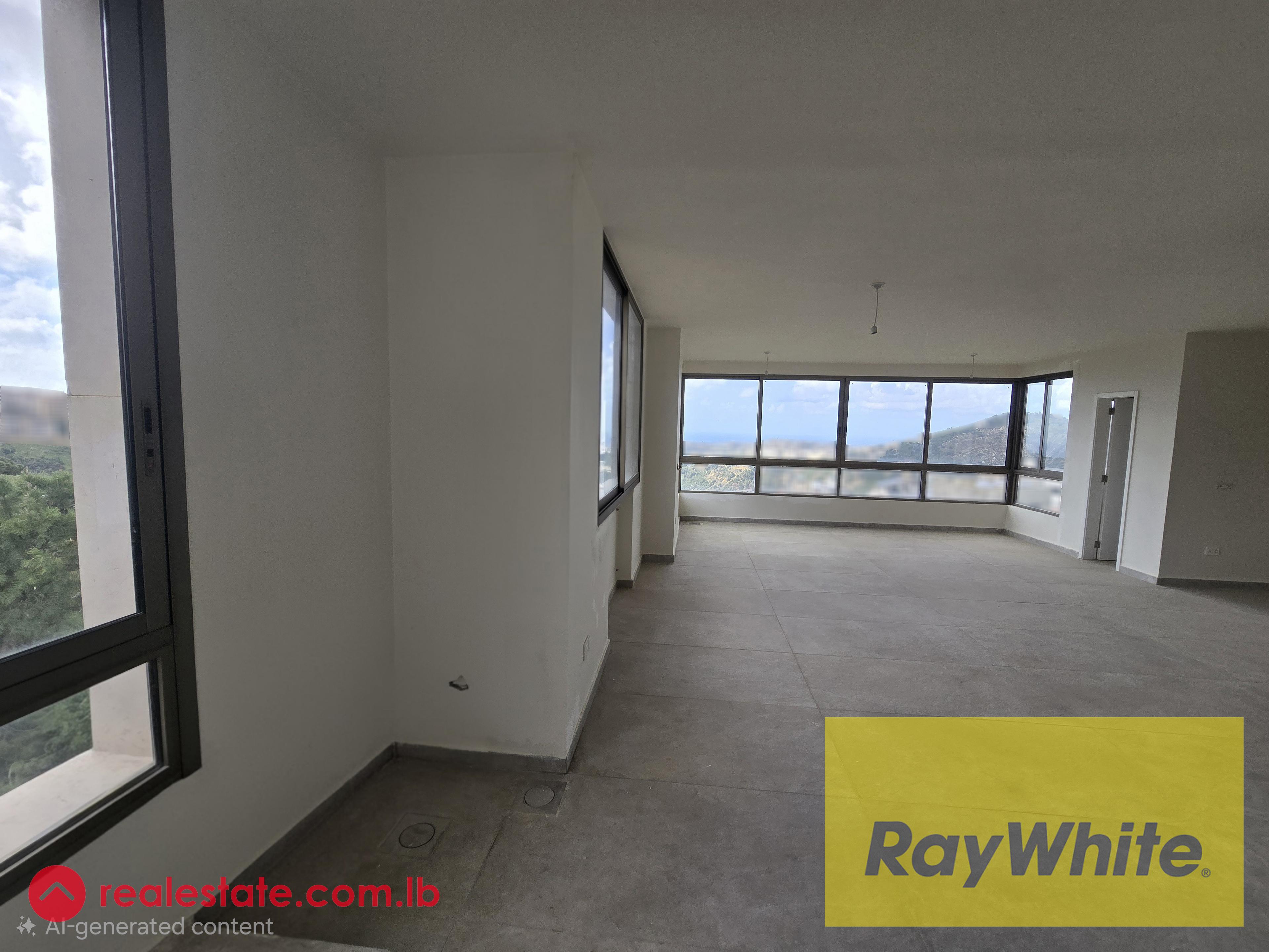 Apartment with Private Roof for Sale in Zikrit | Open View & Privacy