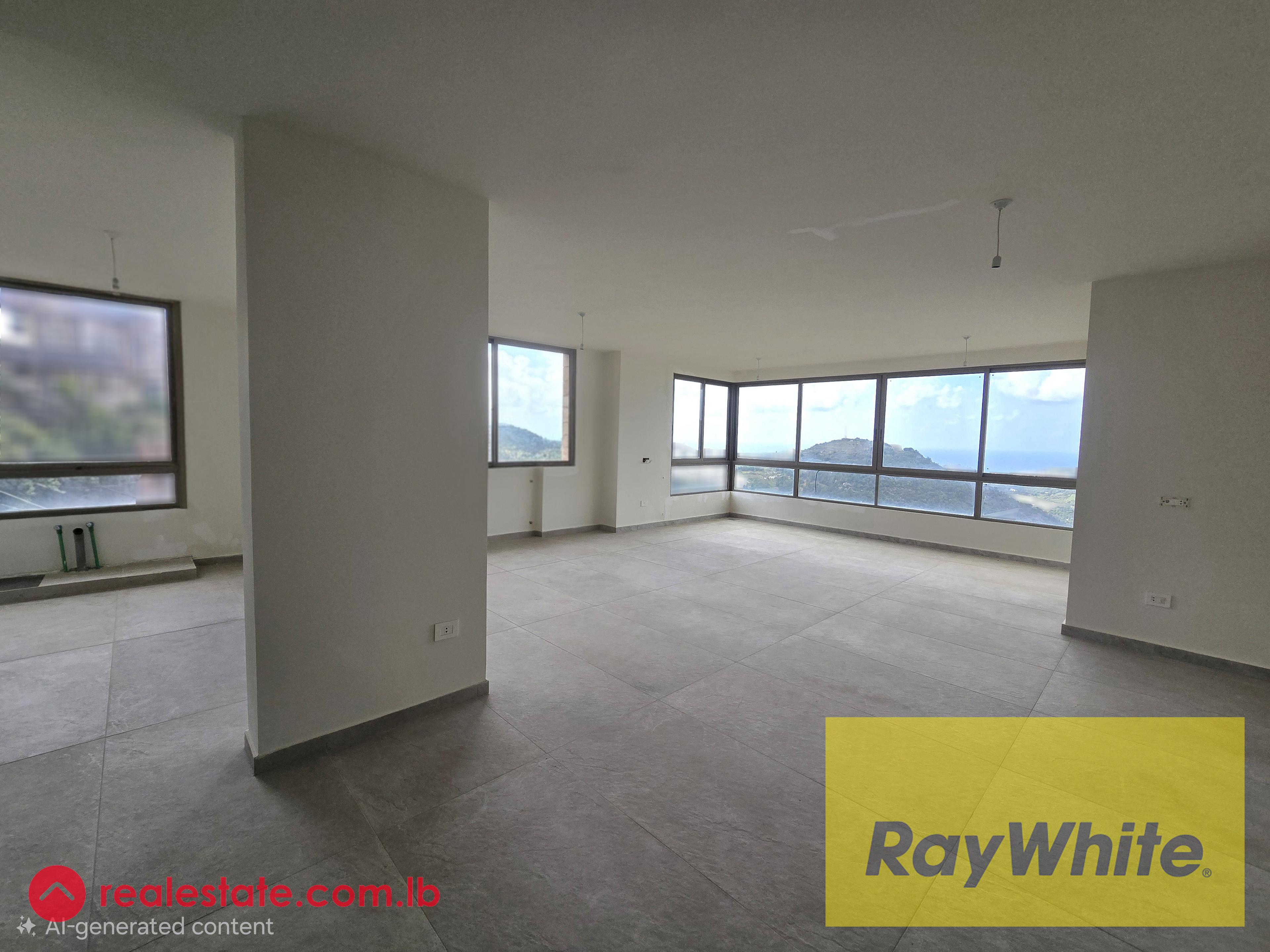 Apartment with Private Roof for Sale in Zikrit | Open View & Privacy