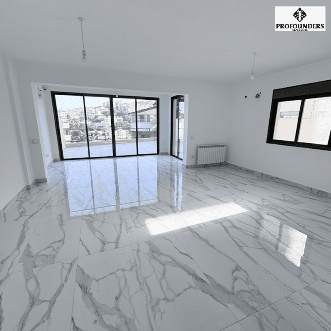Apartment with a Big Terrace in Bsalim