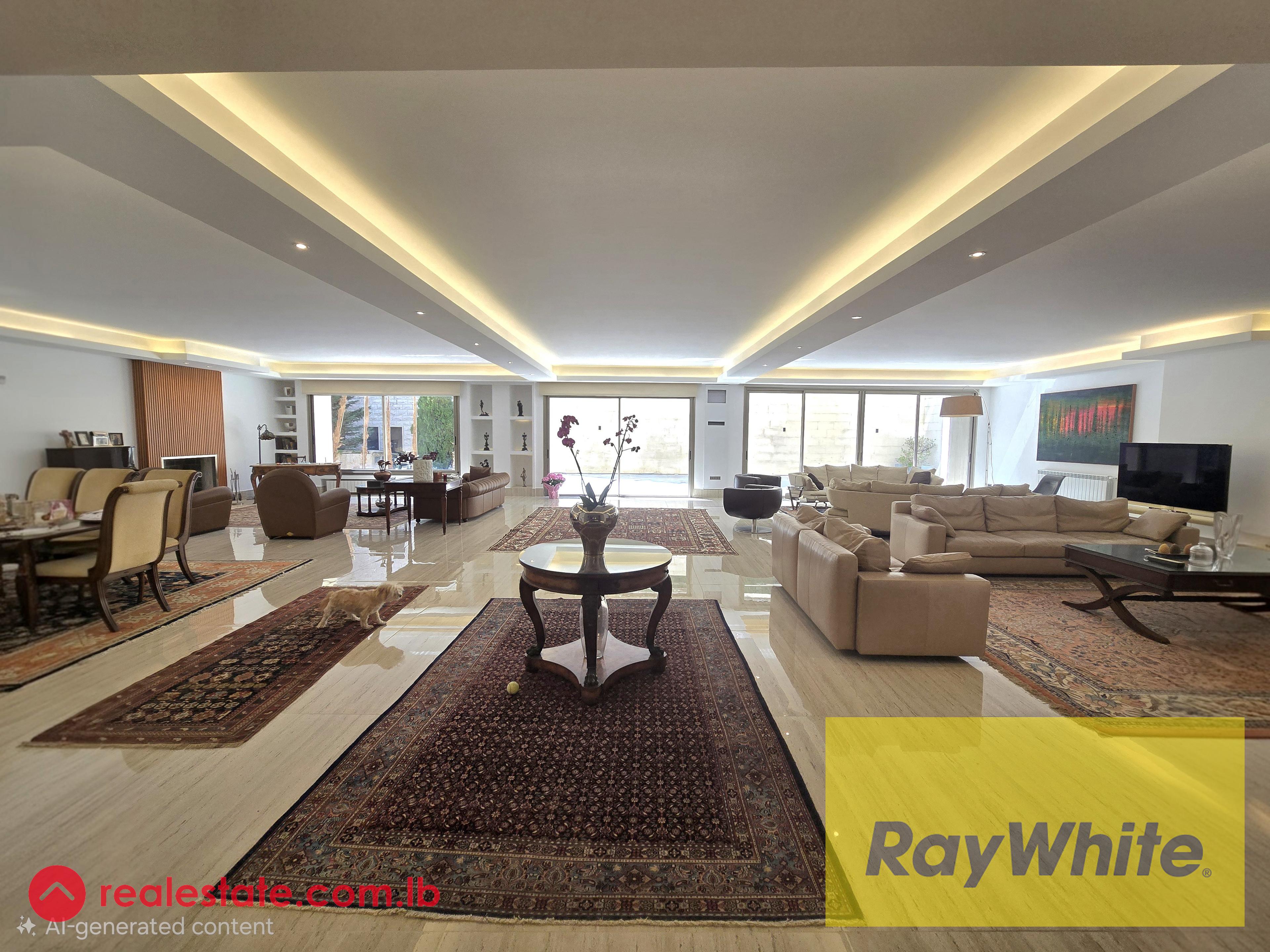 Prestigious Terrace Apartment for Sale in Rabieh