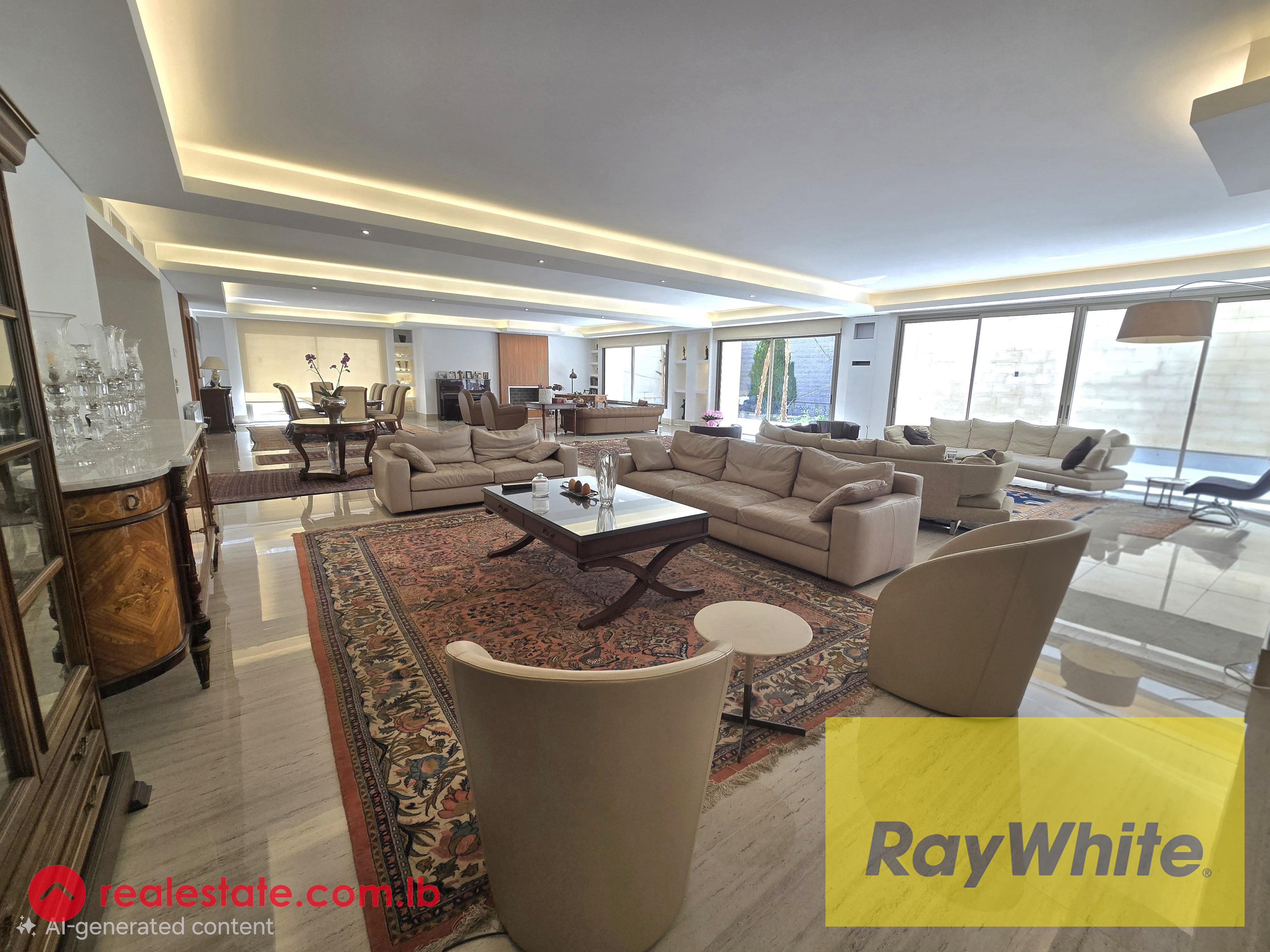 Prestigious Terrace Apartment for Sale in Rabieh