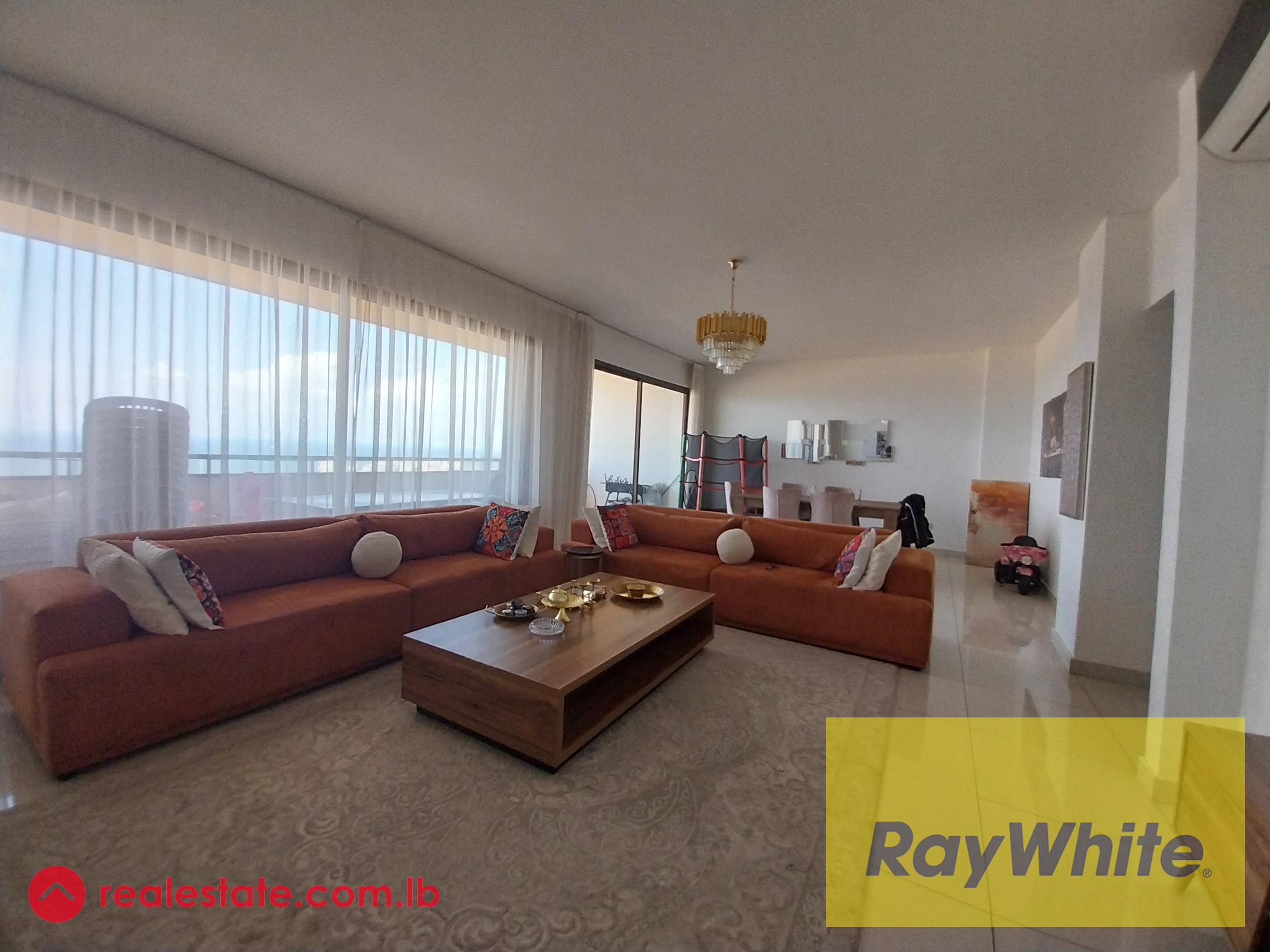 Spacious Apartment for Sale in Dbayeh – Sea View
