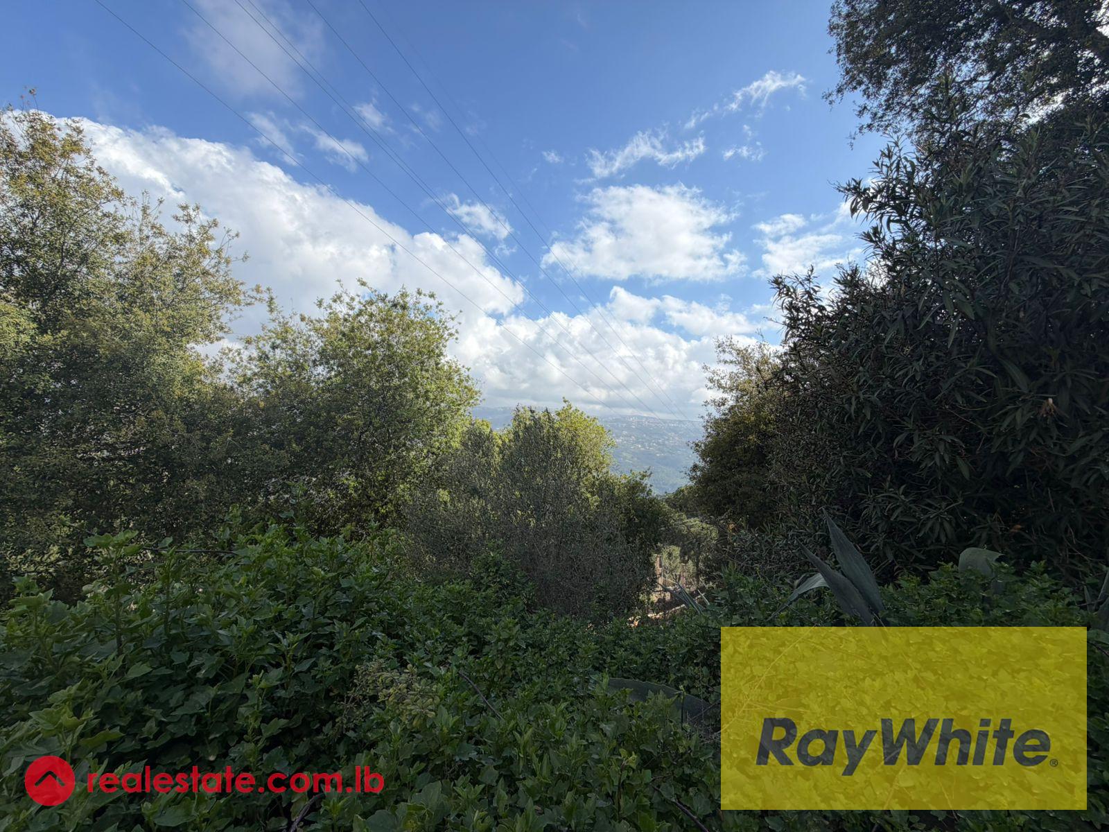 Land for Sale in Beit Meri – Open Mountain View