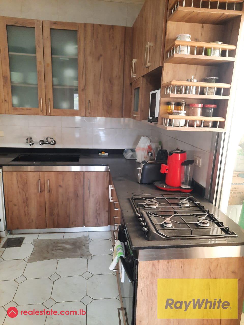 Furnished Apartment for Rent in Naccache – Open Sea & Mountain View