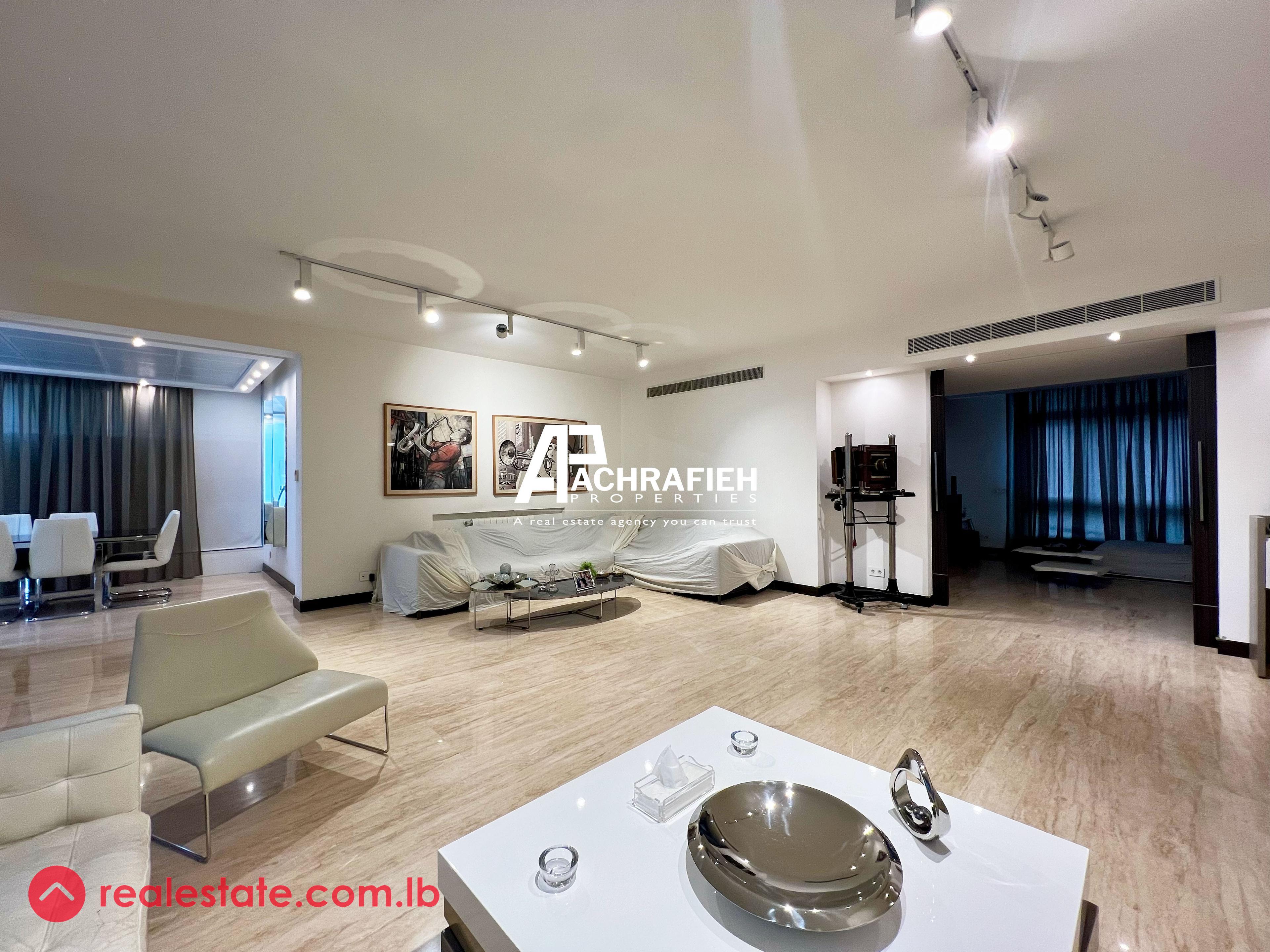 Shared Gym & Pool | 300 Sqm | Apartment for Rent in Achrafieh
