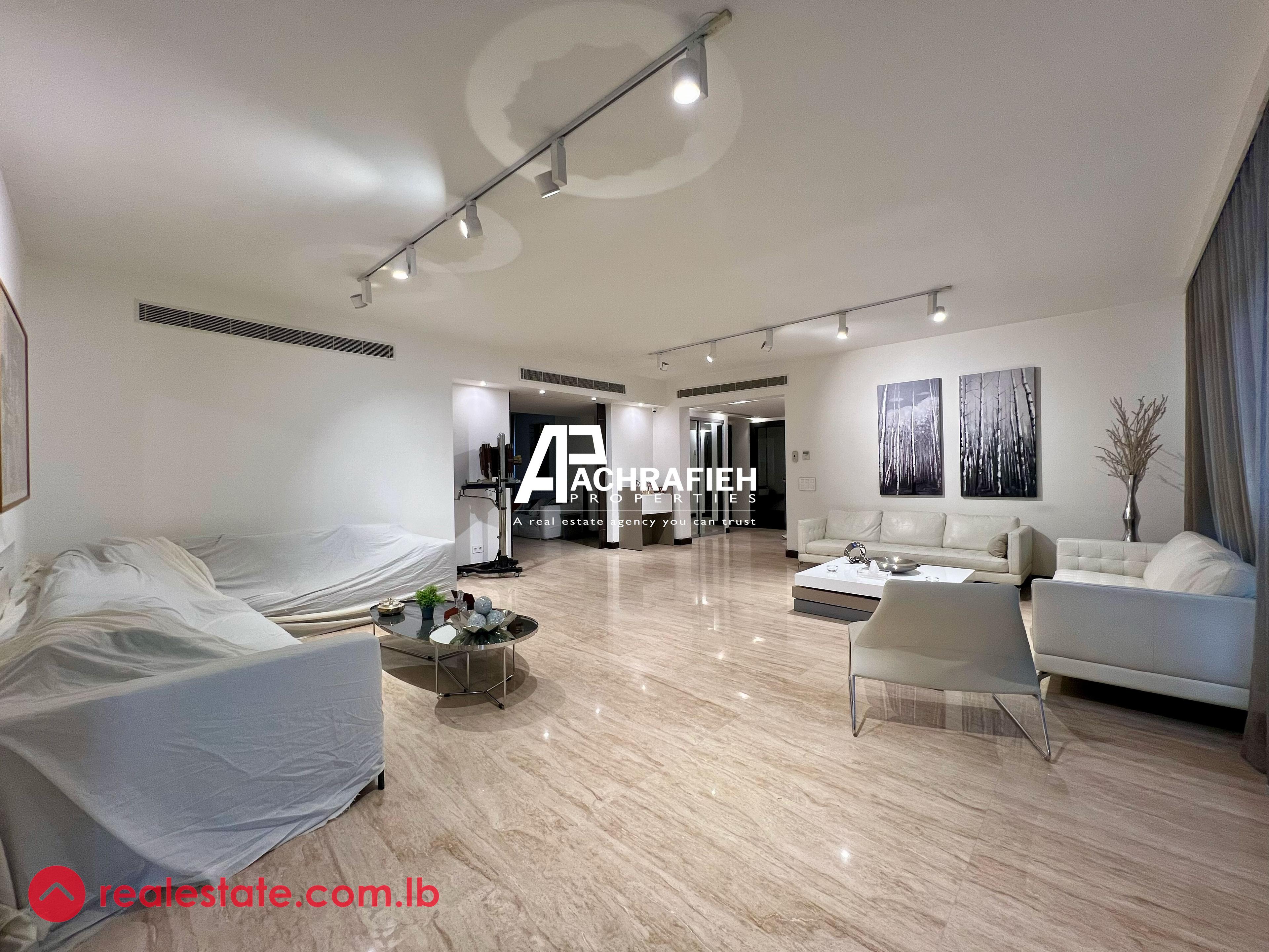 Shared Gym & Pool | 300 Sqm | Apartment for Rent in Achrafieh
