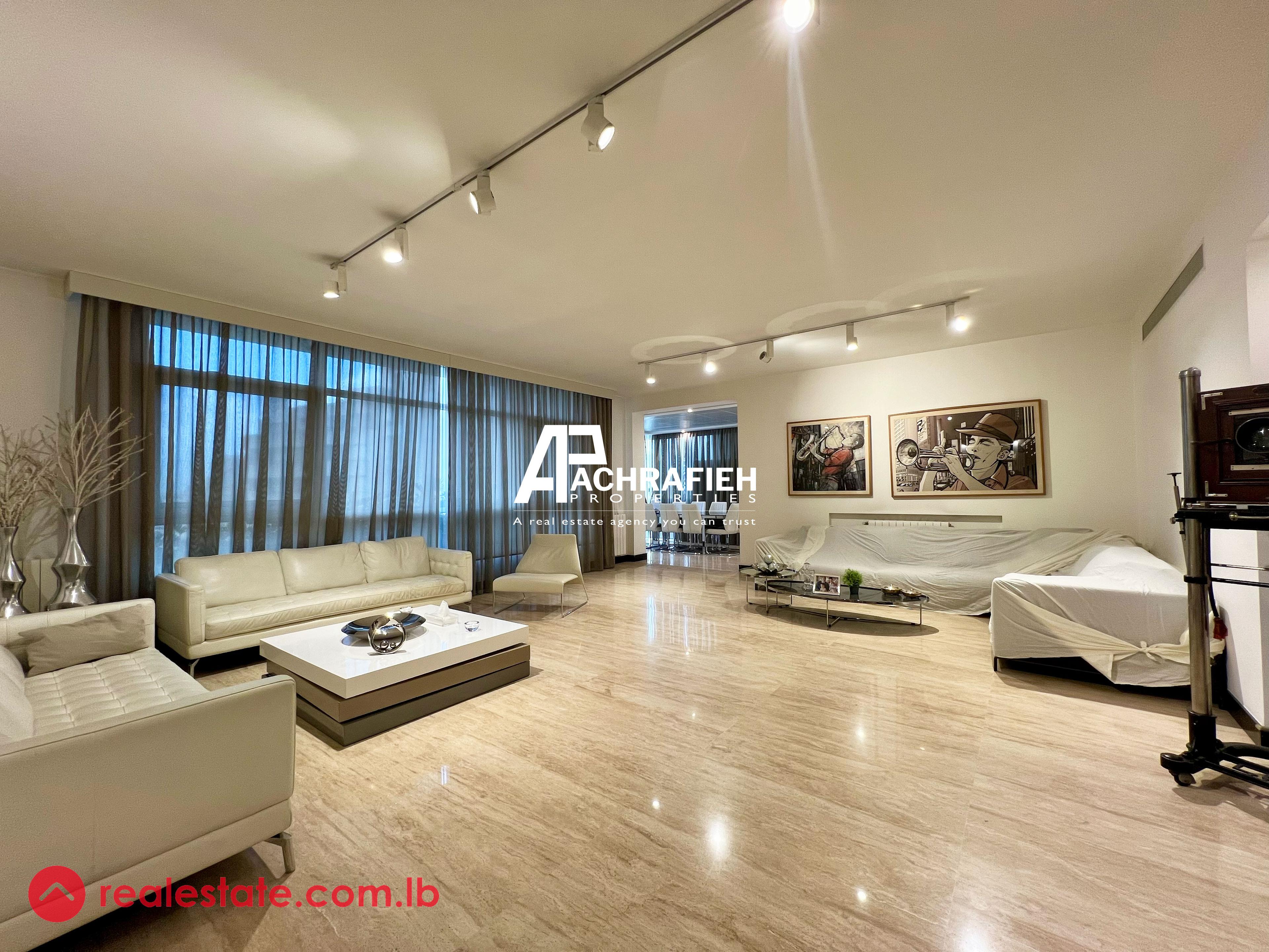 Shared Gym & Pool | 300 Sqm | Apartment for Rent in Achrafieh