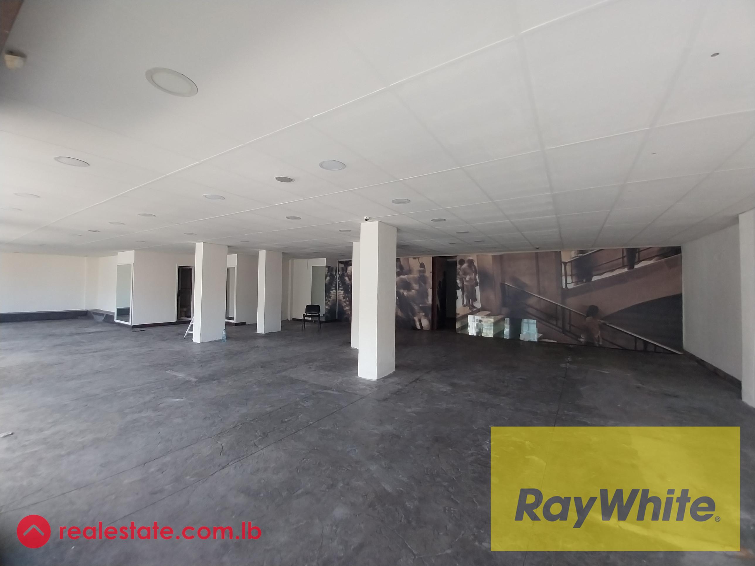 Prime Showroom for Rent in Rabieh – Highway Location