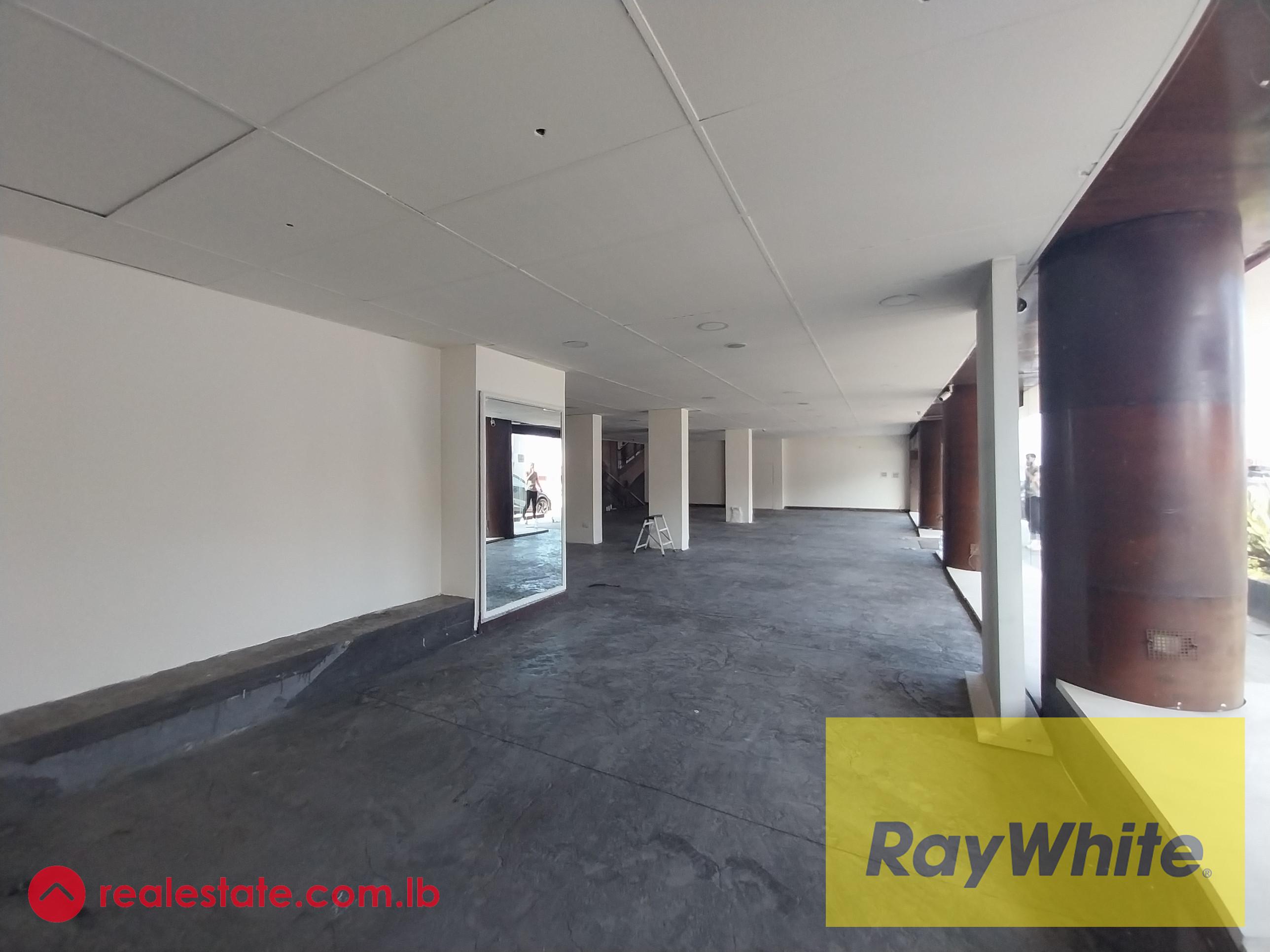 Prime Showroom for Rent in Rabieh – Highway Location