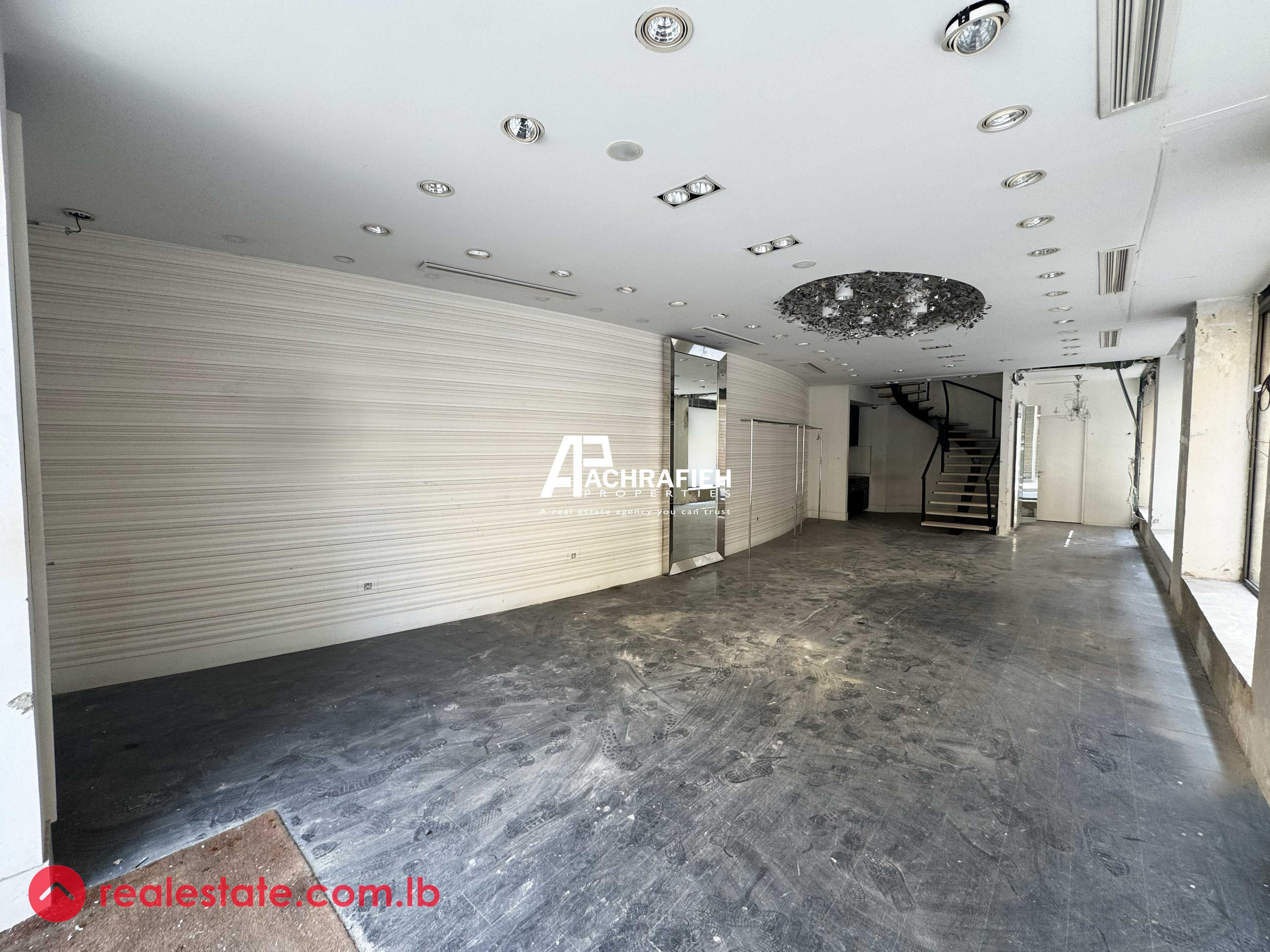 2 Floors Shop - 240 Sqm - For Rent in Downtown