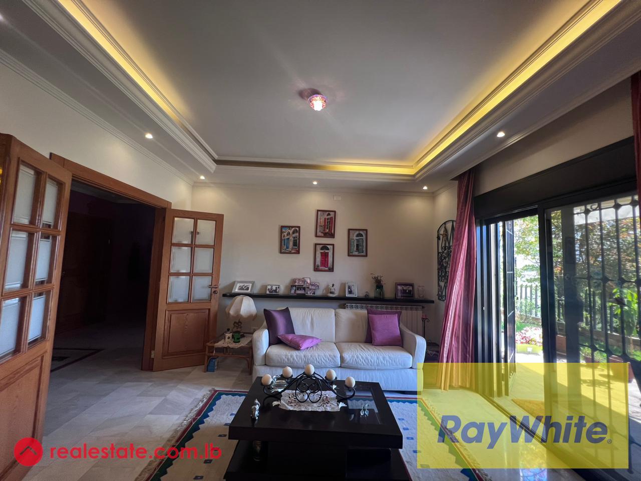 Apartment for Rent in Baabdat - Terrace And Garden Area