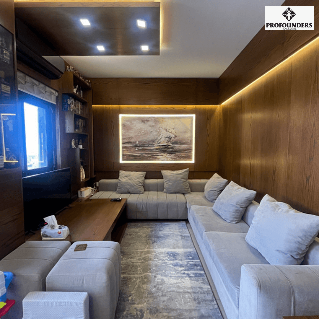 Furnished apartment with Sea & City View for sale in Antelias