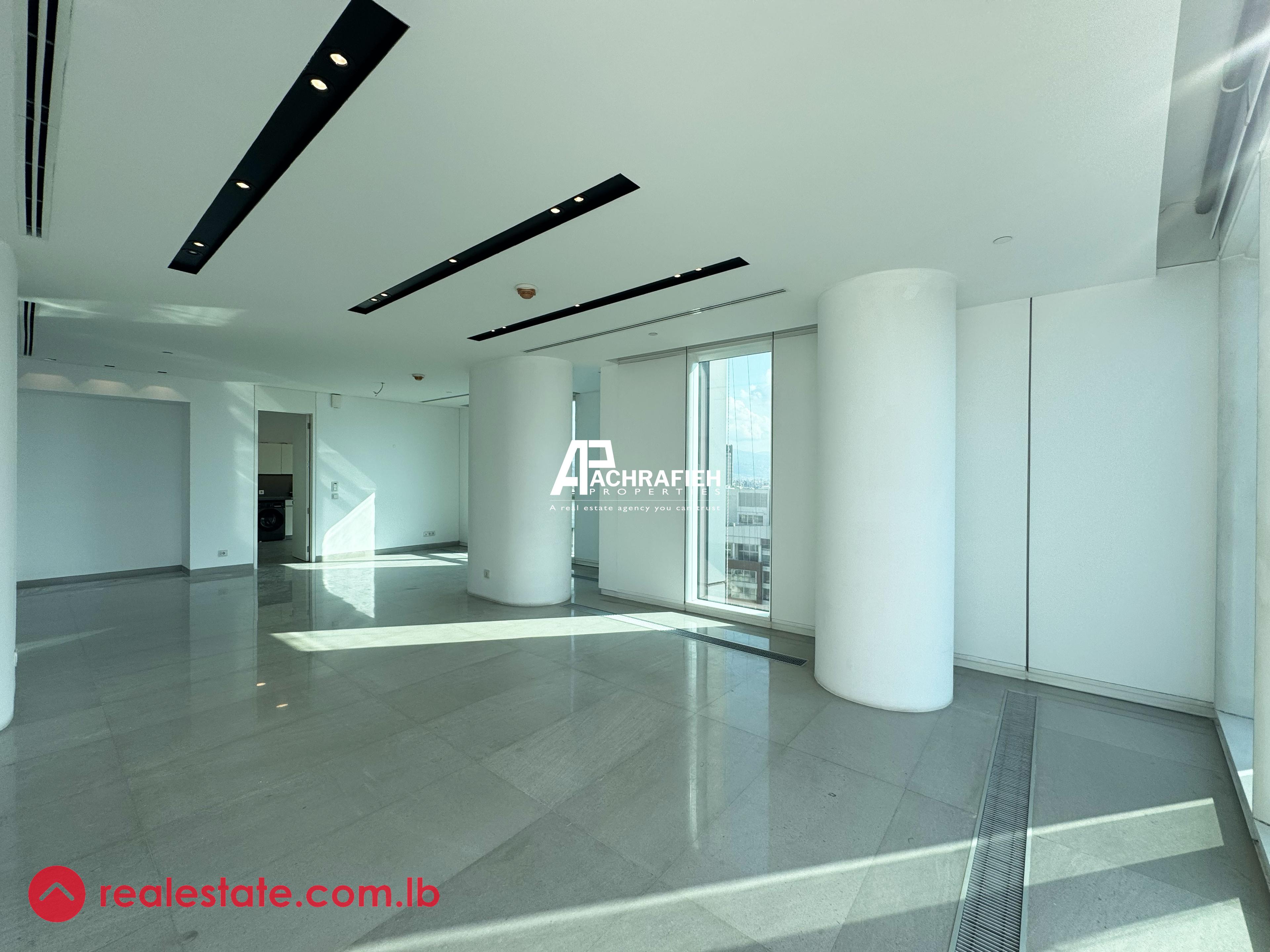 Open View | 380 Sqm | Apartment for Rent in Achrafieh