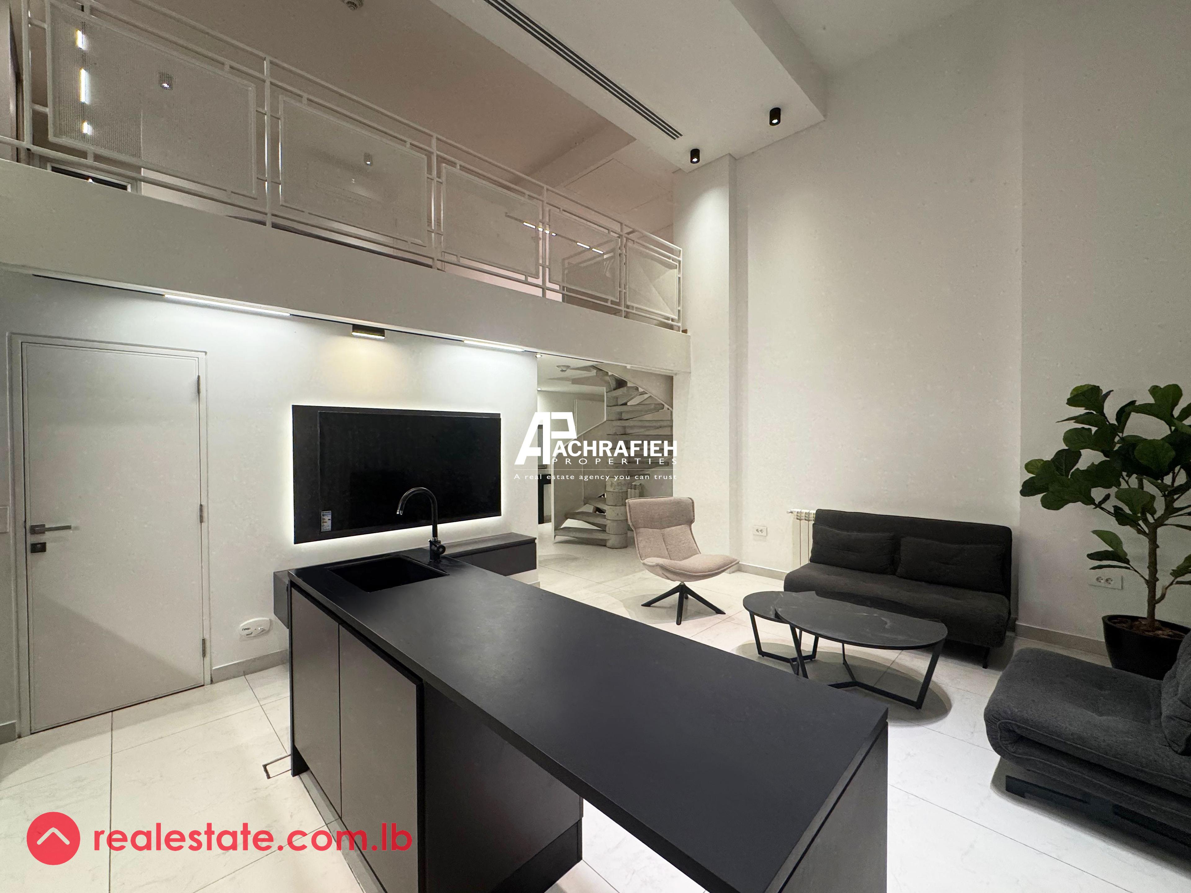 140 Sqm Loft for Rent in Achrafieh