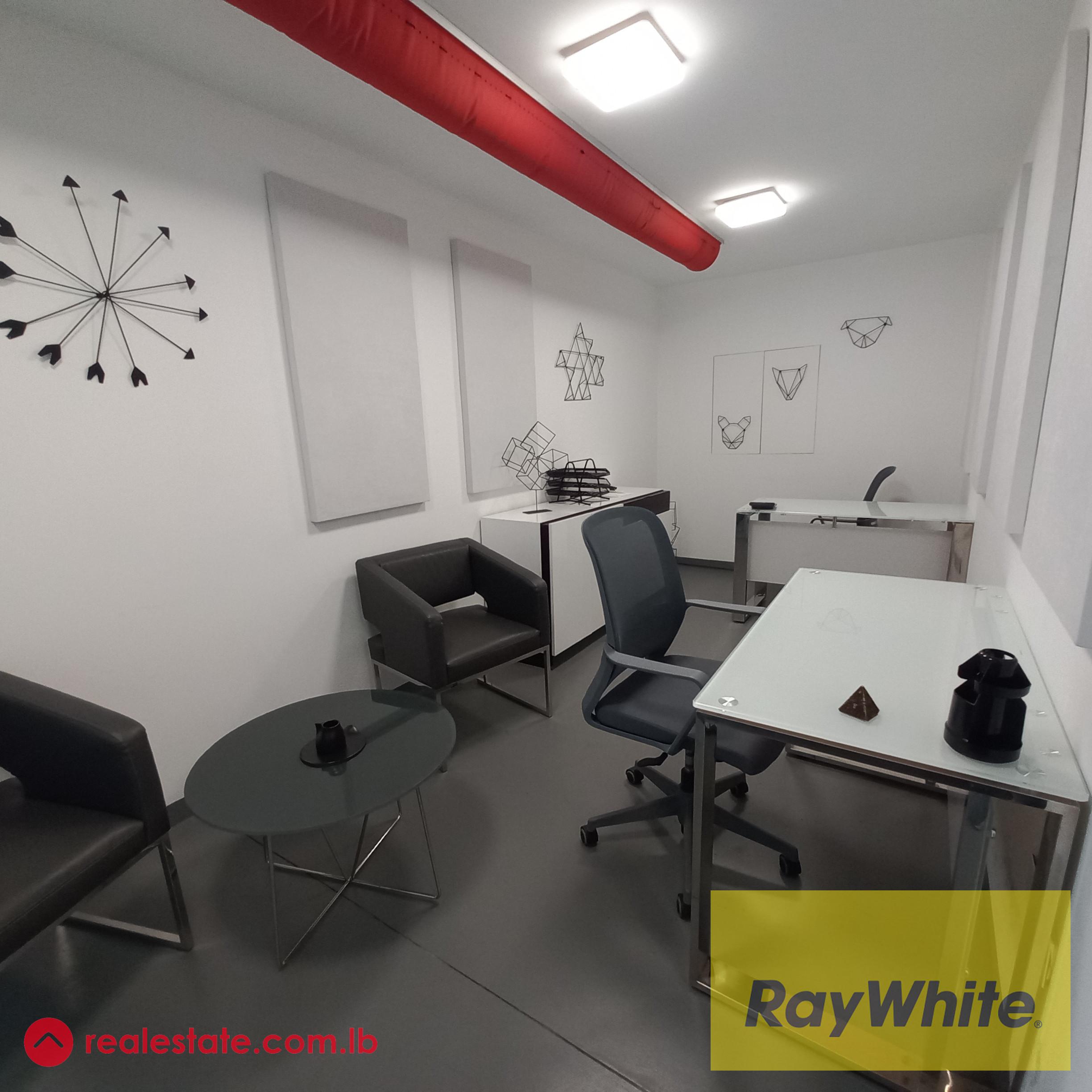 Furnished Office for Rent in Zalka – City And Sea View