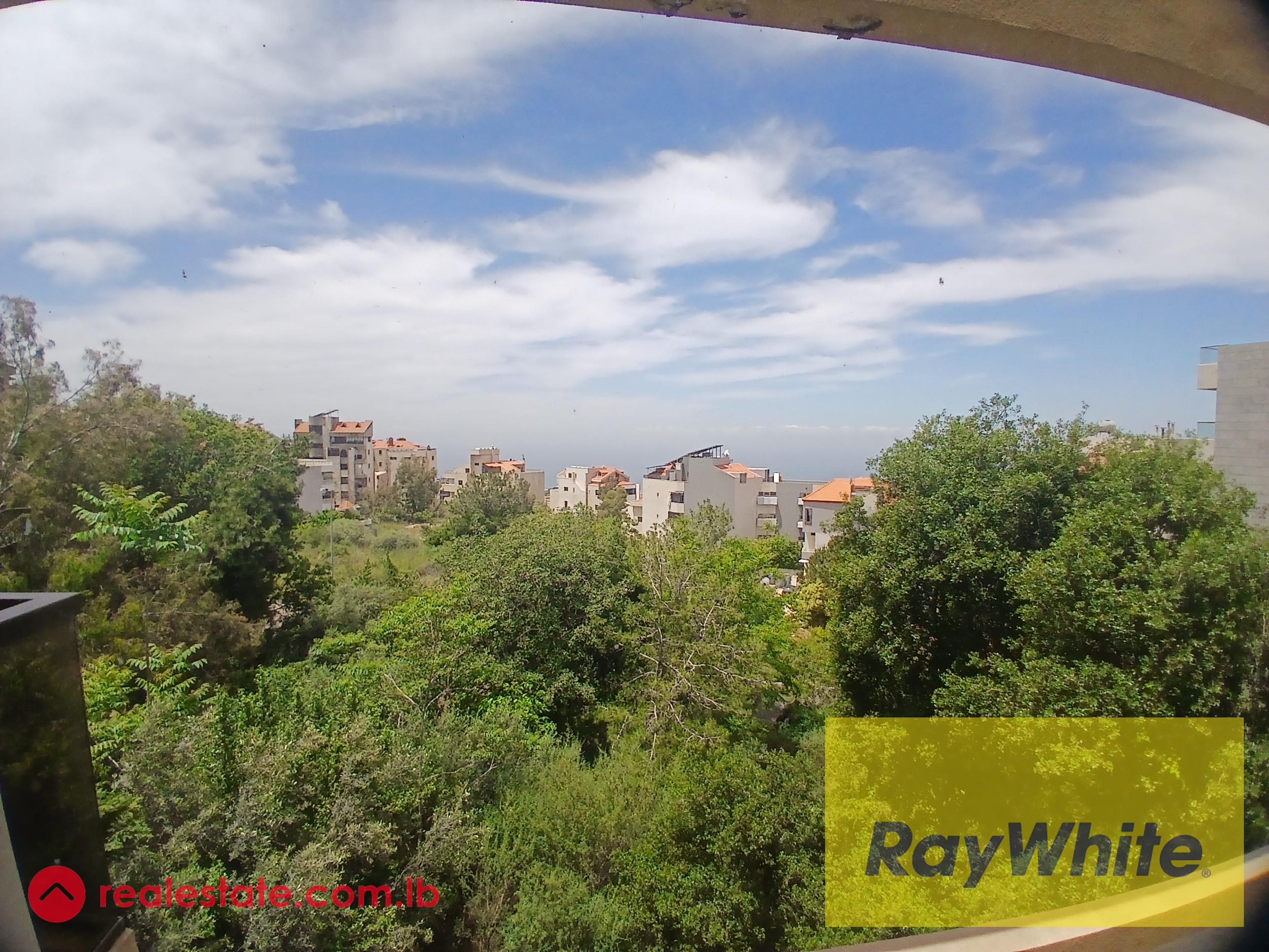 Apartment with Terrace For Sale In Elissar |Sea And Mountain View|