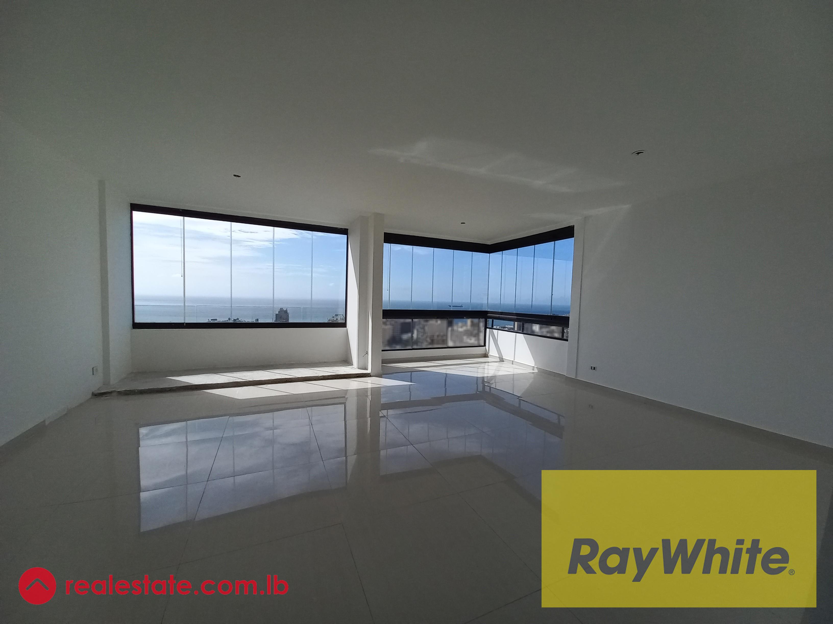 Stunning Open Sea View Apartment in Jal el Dib for Sale