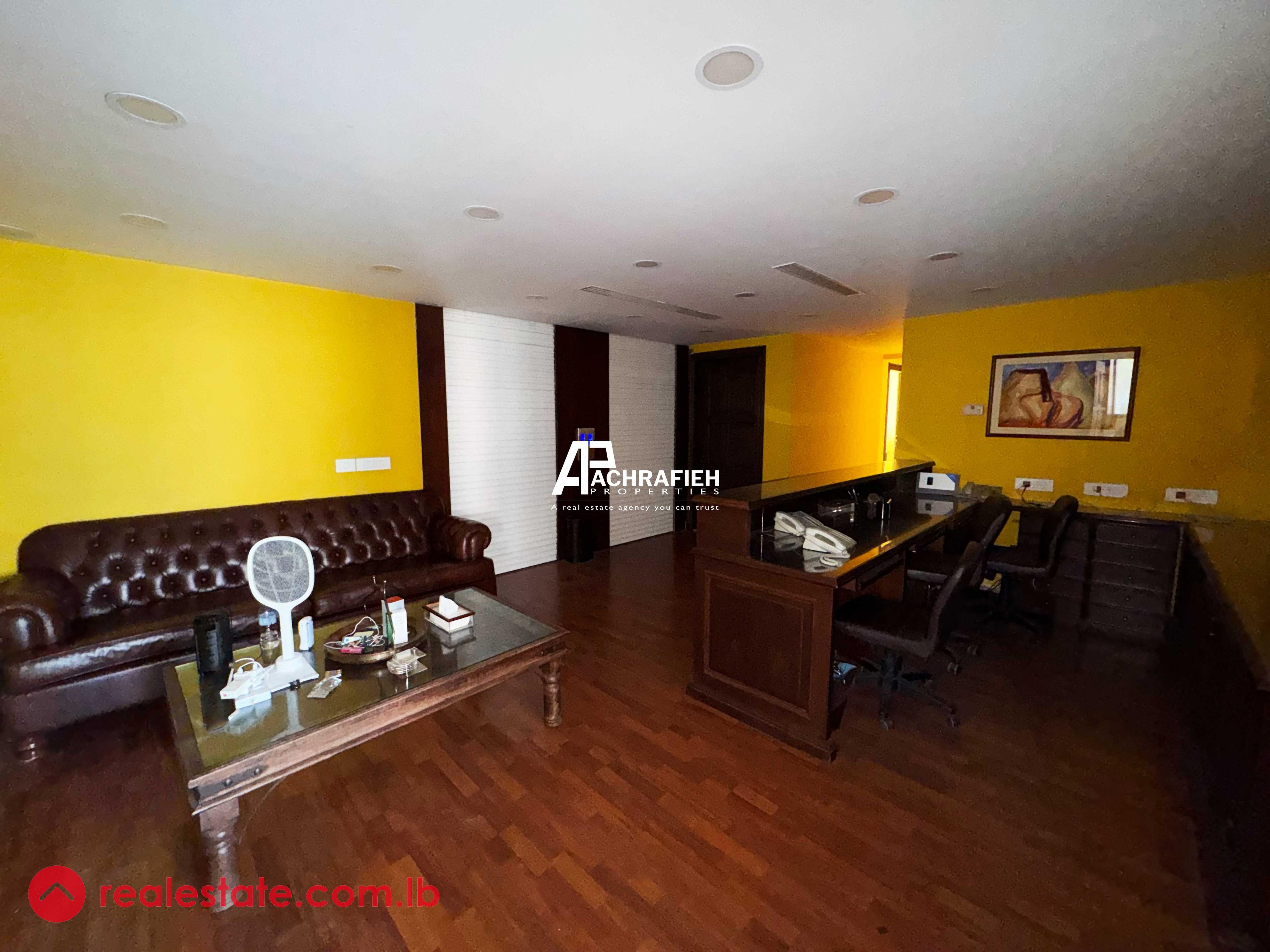 Furnished | 251 Sqm | Office For Sale in Gemayzeh